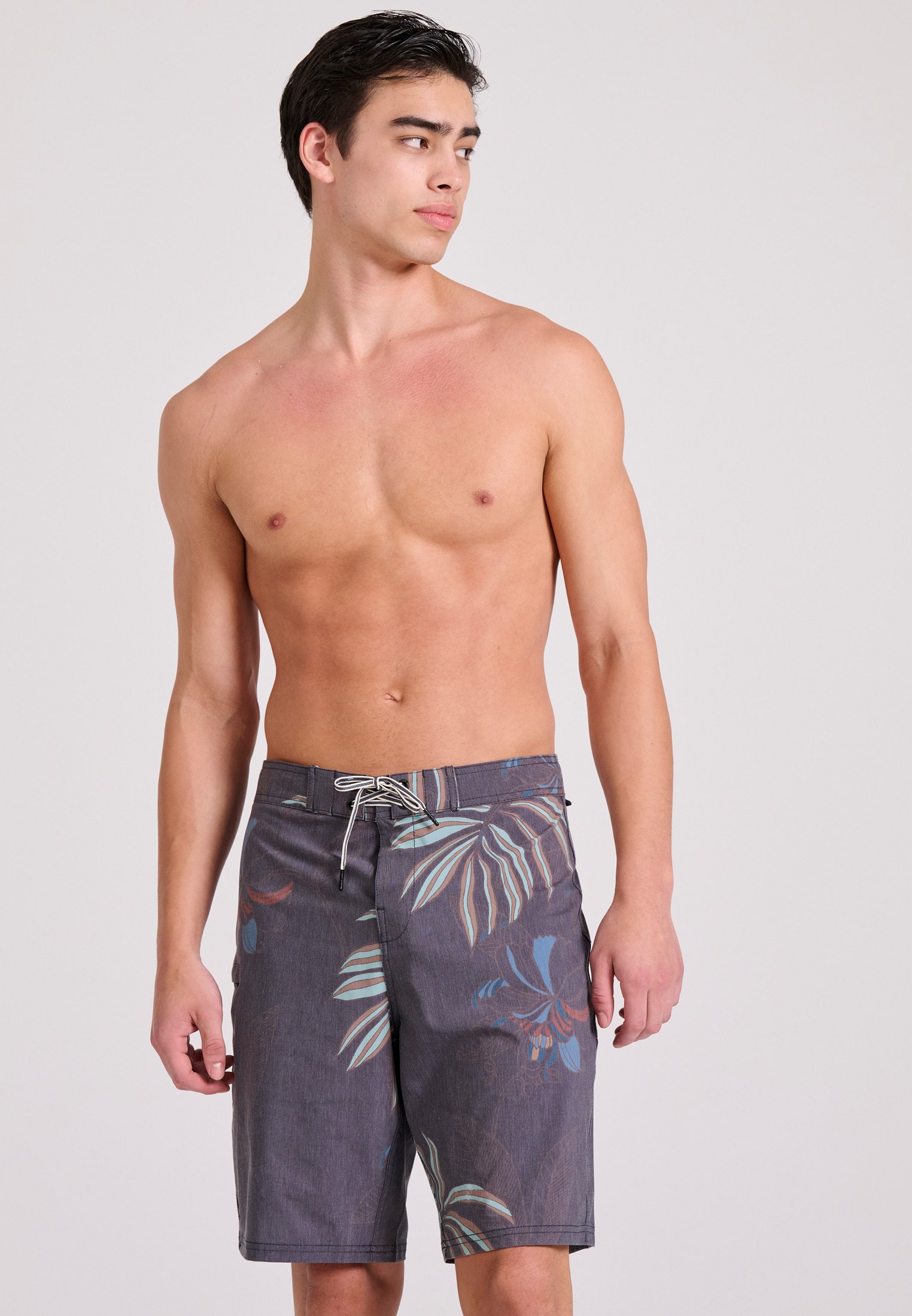 Men's Swim Shorts Funky Buddha Gray