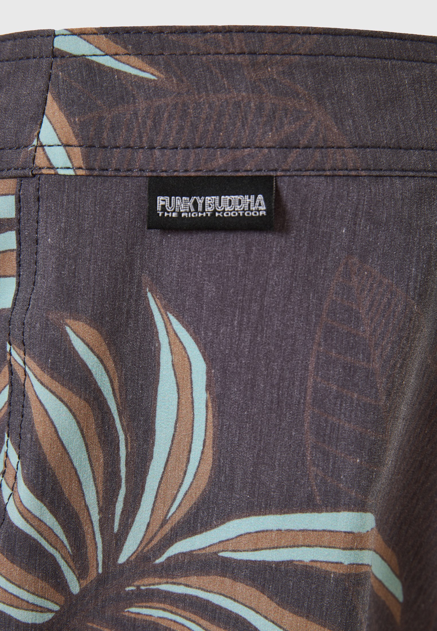 Men's Swim Shorts Funky Buddha Gray