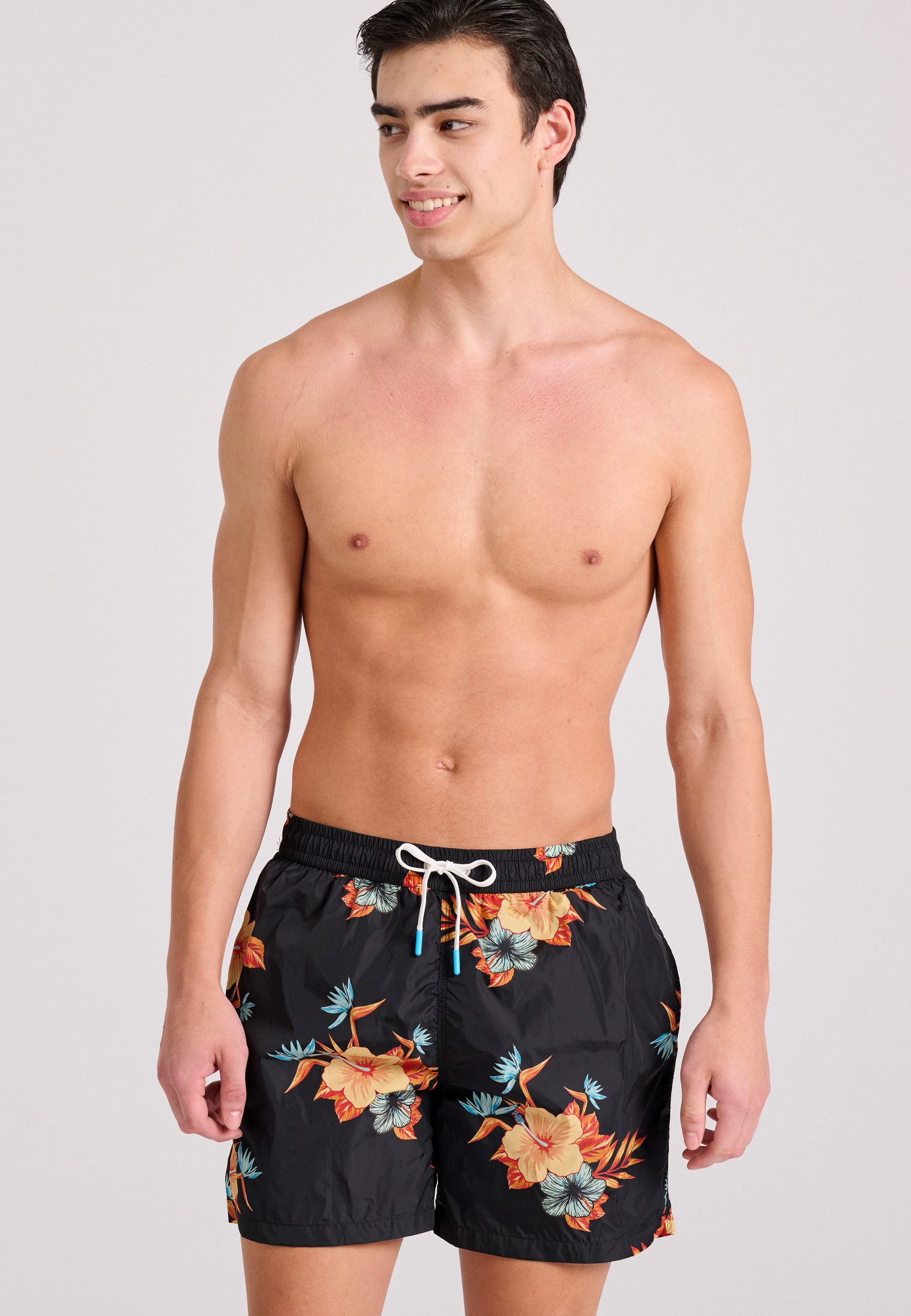 Men's Swim Shorts Funky Buddha Black