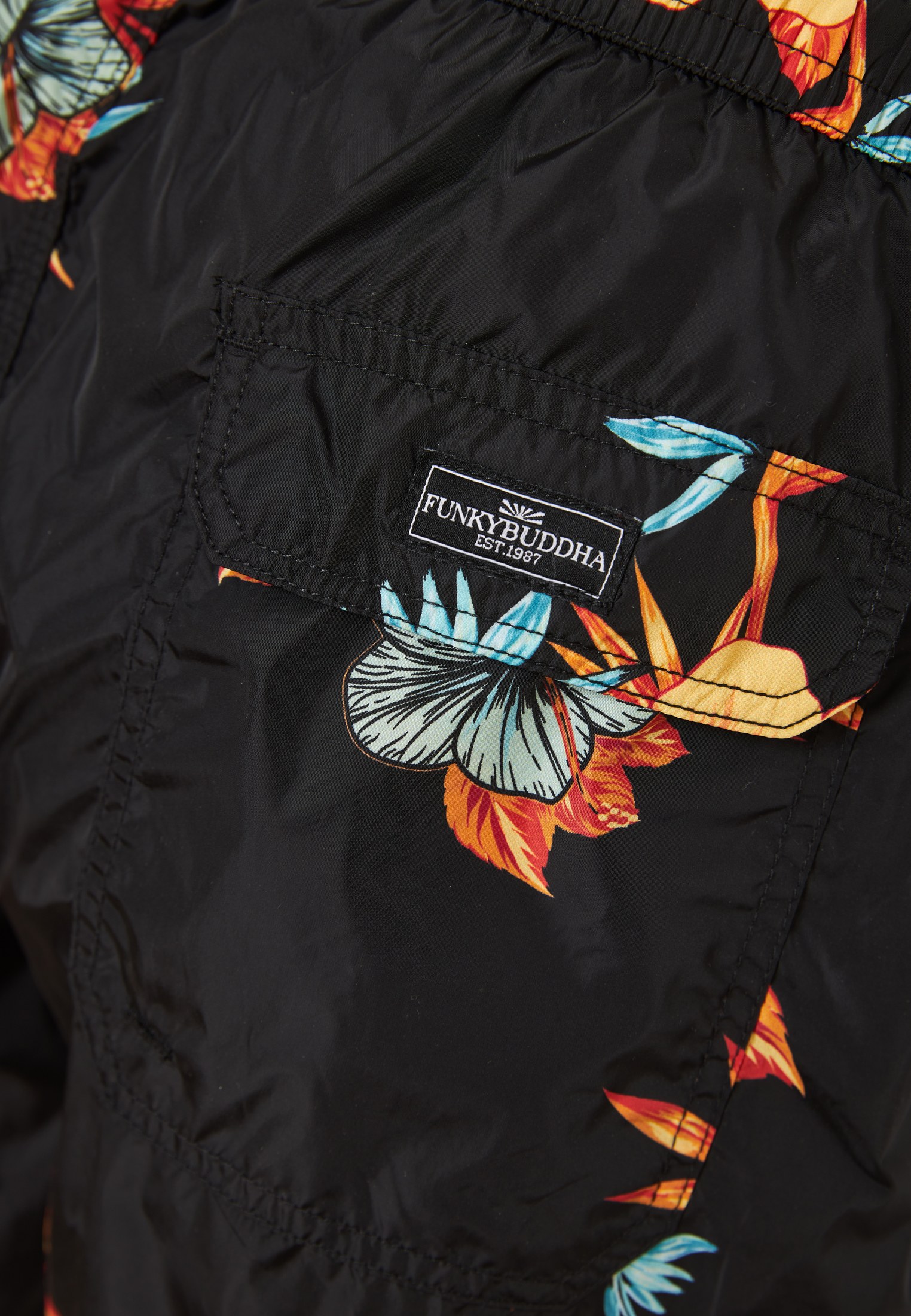 Men's Swim Shorts Funky Buddha Black