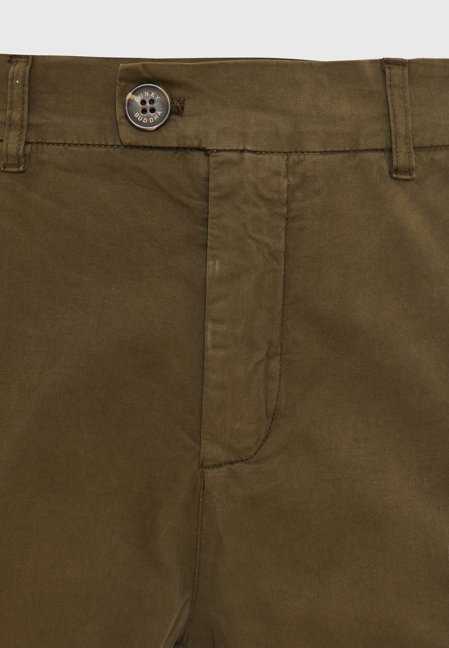 Men's Trousers Funky Buddha Khaki