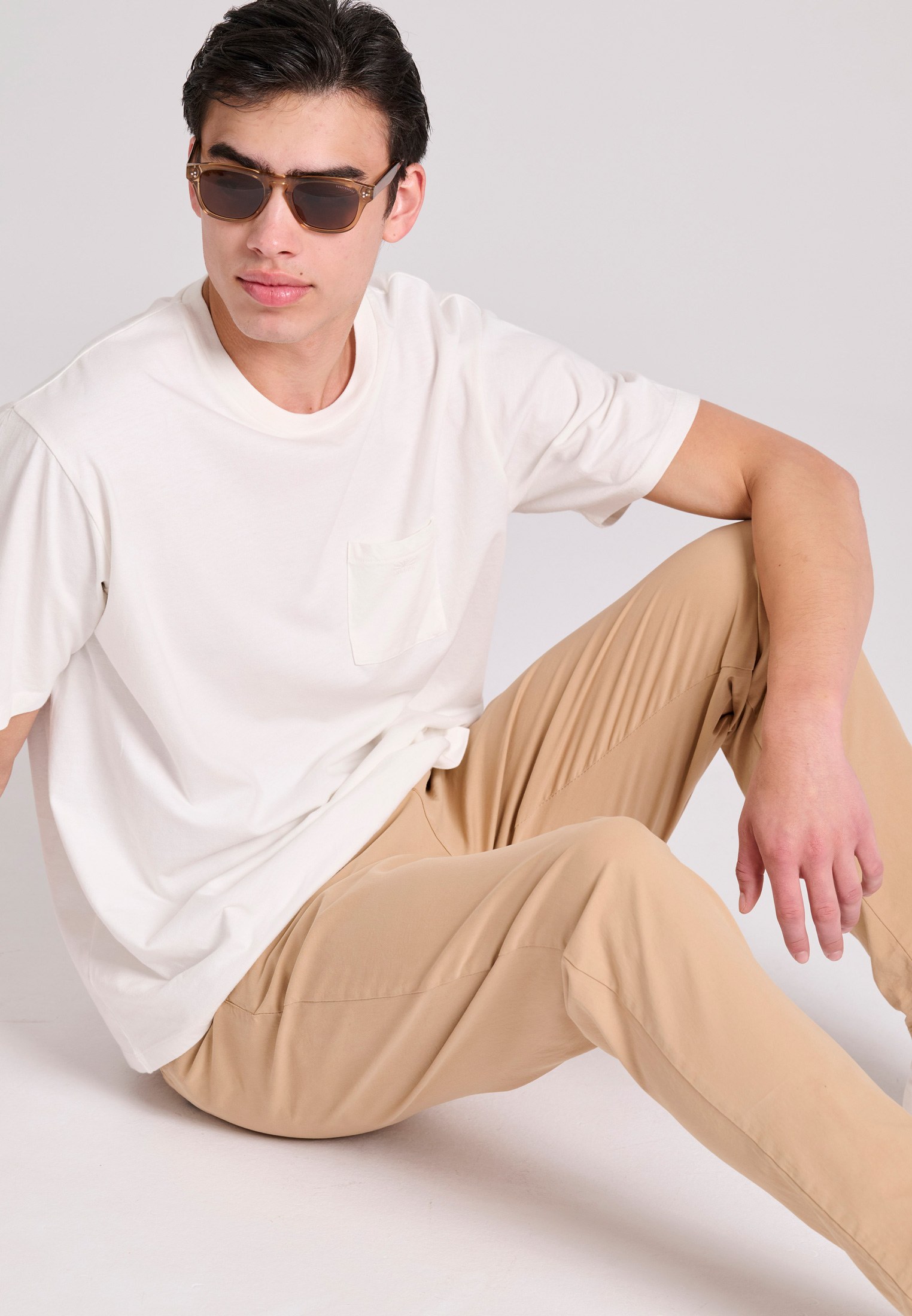 Men's Trousers Funky Buddha Beige