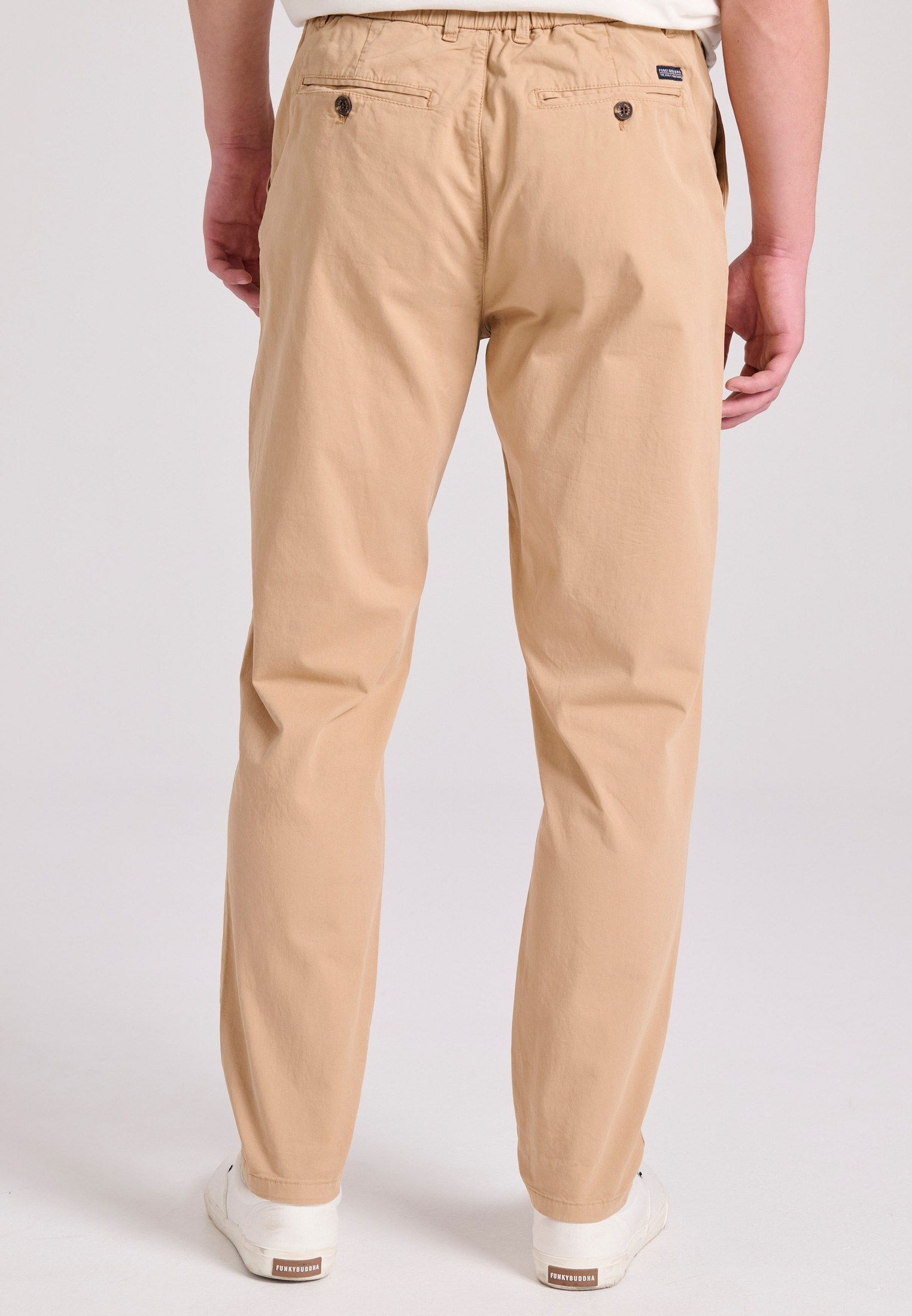 Men's Trousers Funky Buddha Beige