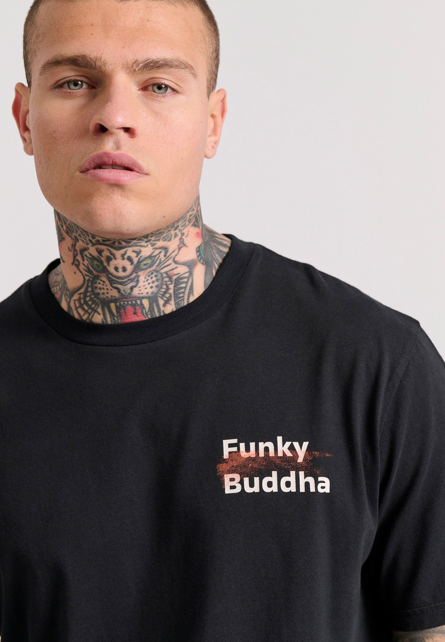 Men's Shirts Funky Buddha Black