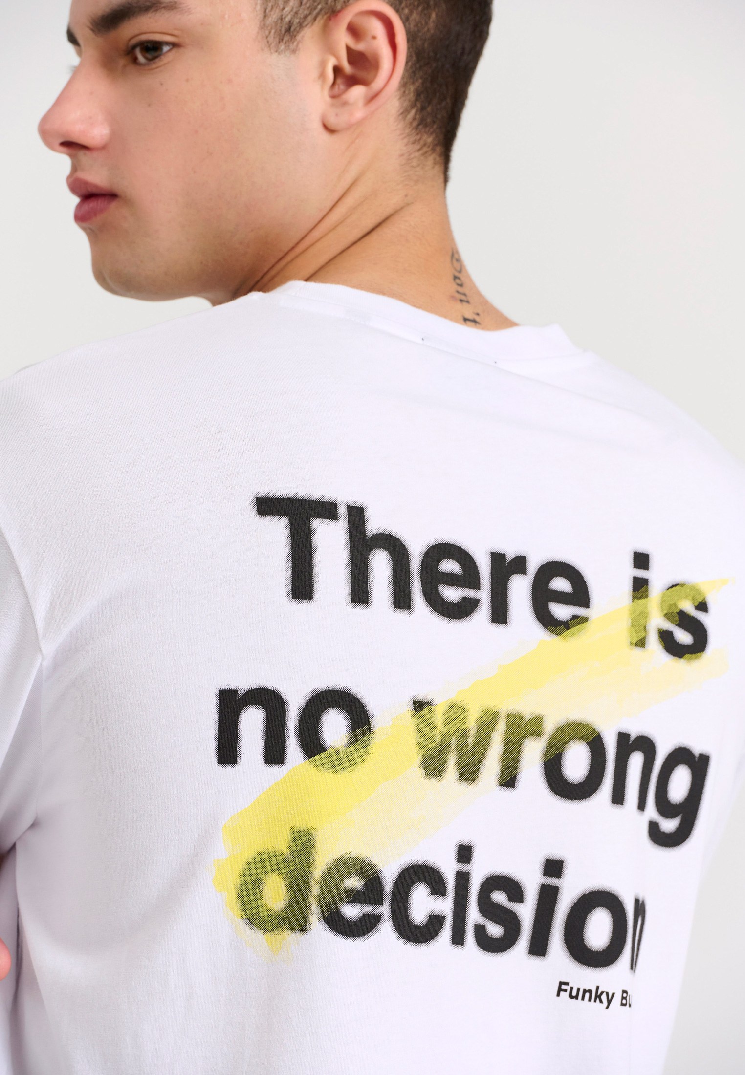 Men's Shirts Funky Buddha White