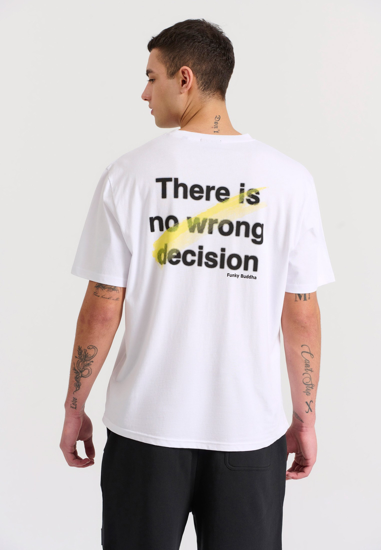 Men's Shirts Funky Buddha White