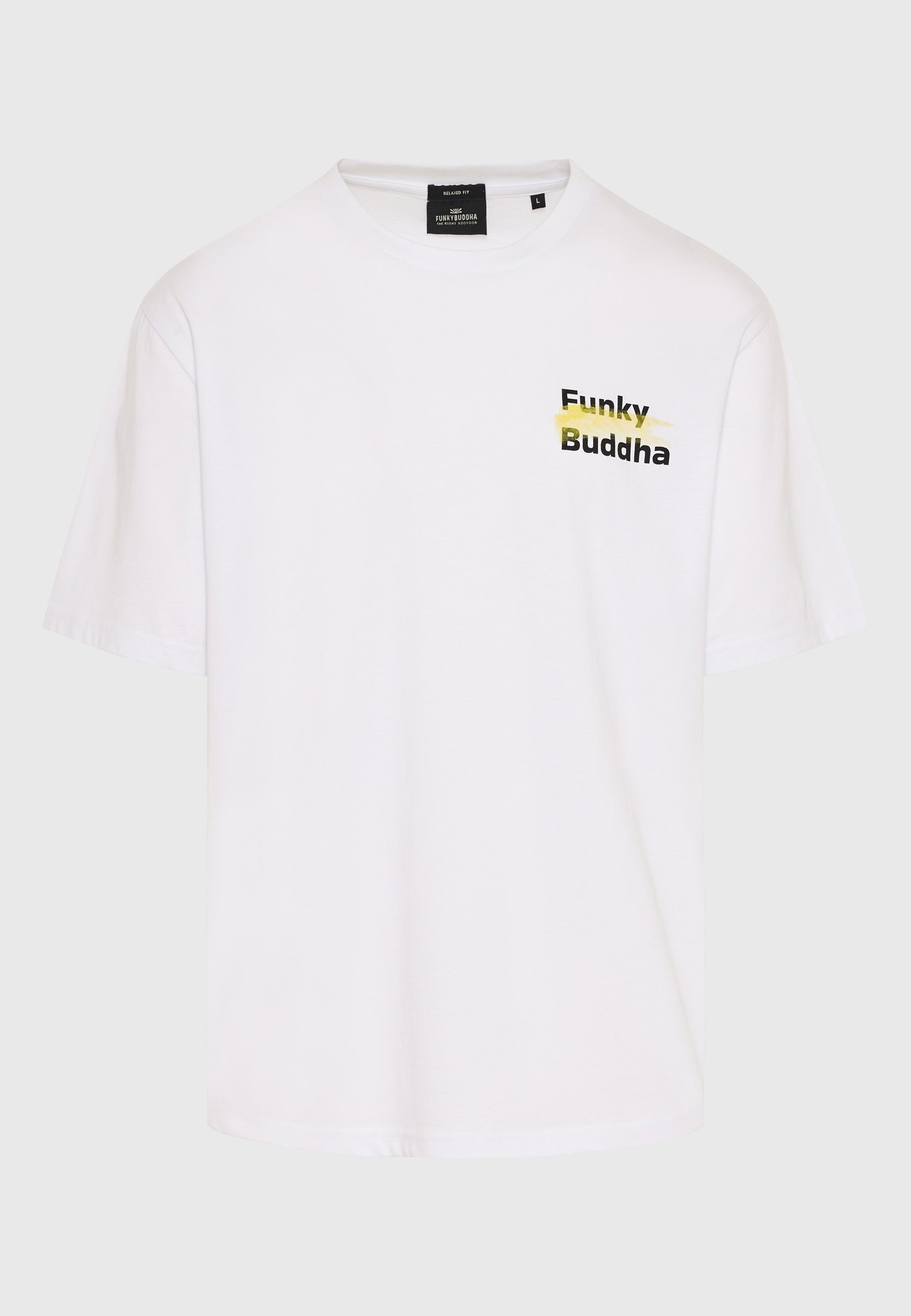 Men's Shirts Funky Buddha White