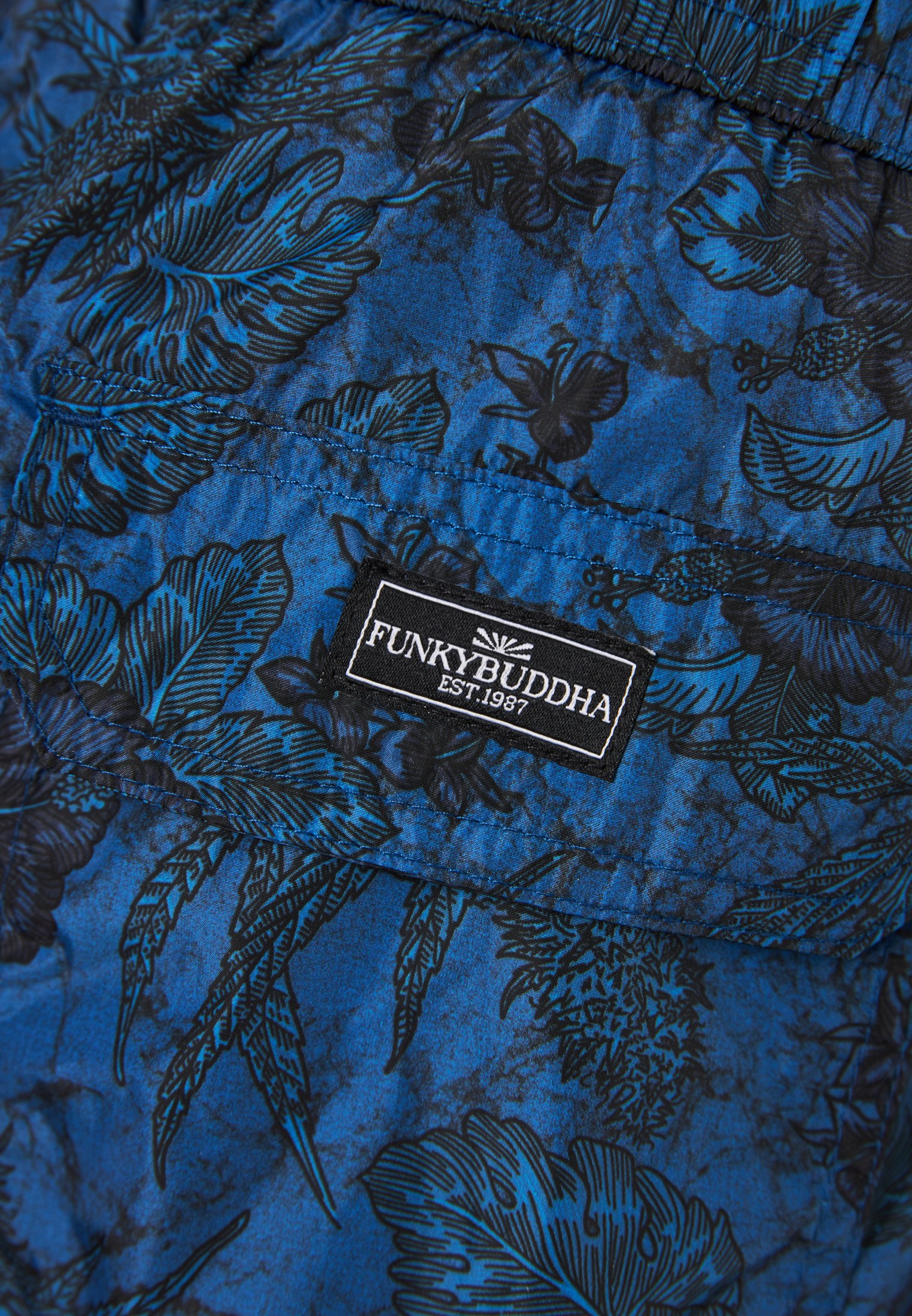 Men's Swim Shorts Funky Buddha Blue