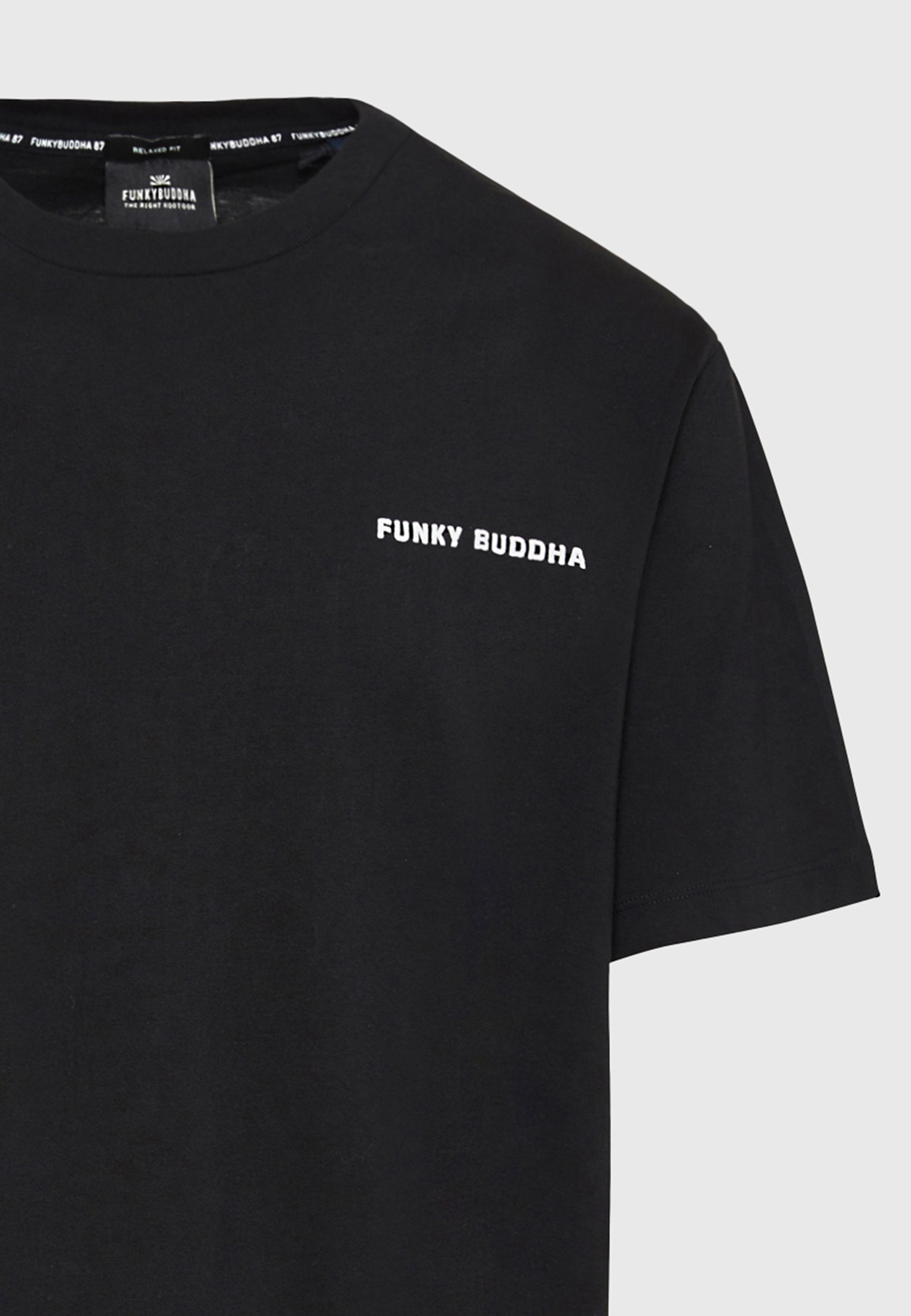 Men's Shirts Funky Buddha Black