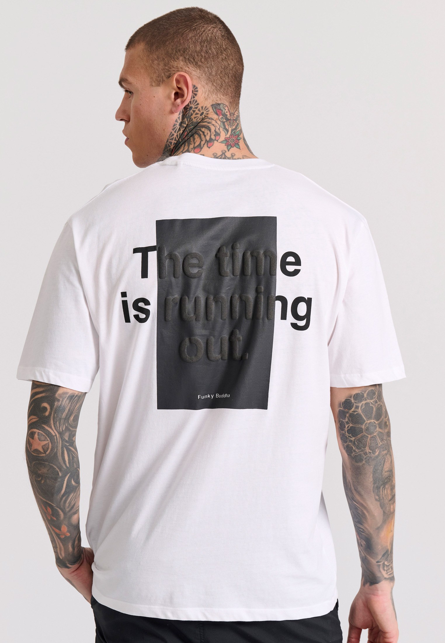 Men's Shirts Funky Buddha White