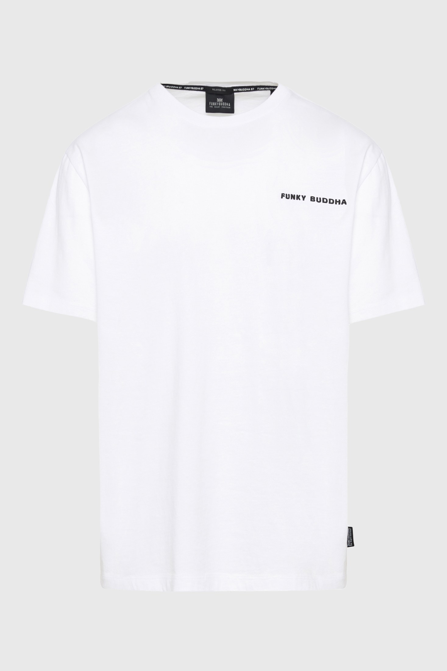 Men's Shirts Funky Buddha White