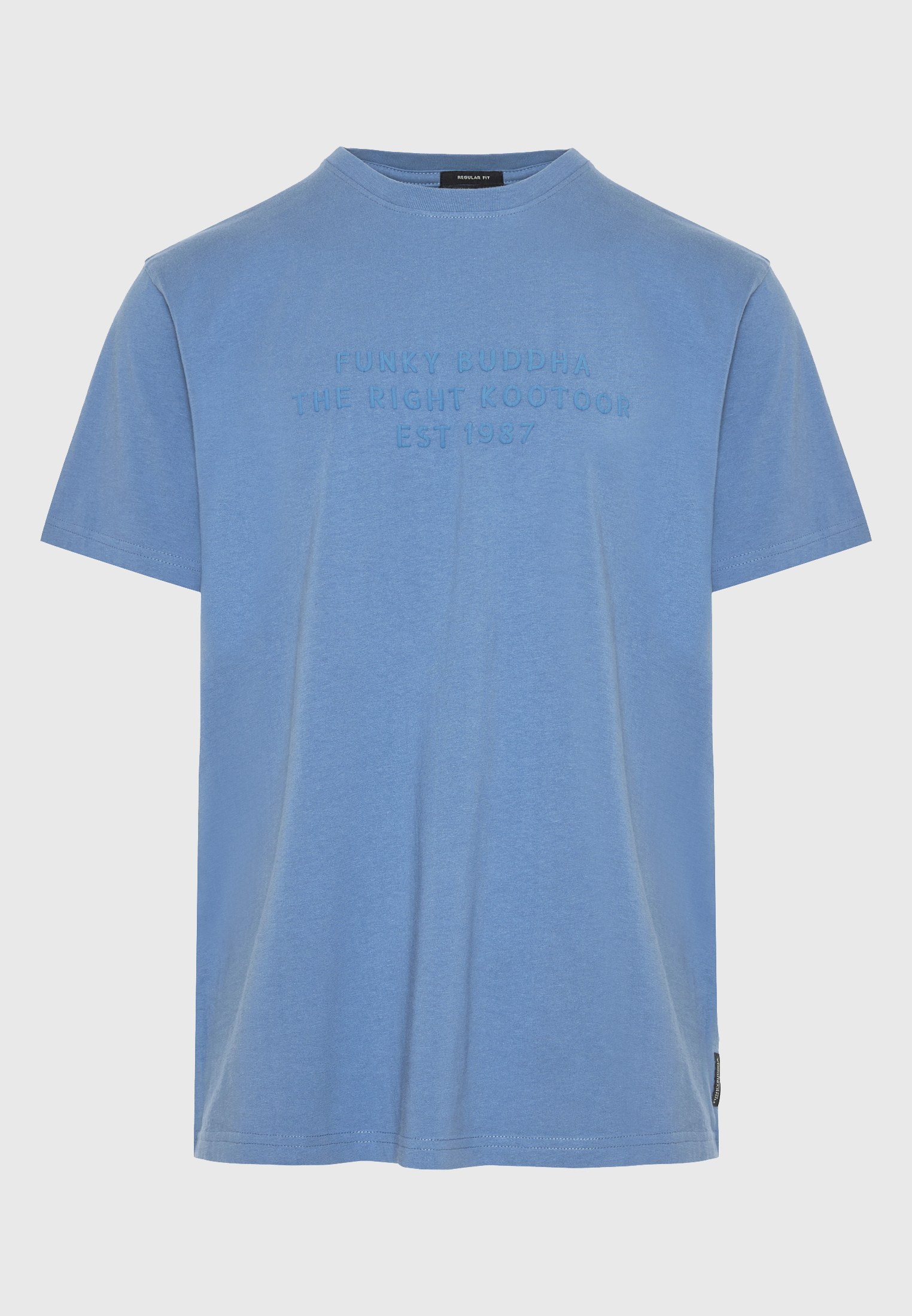 Men's Shirts Funky Buddha Blue