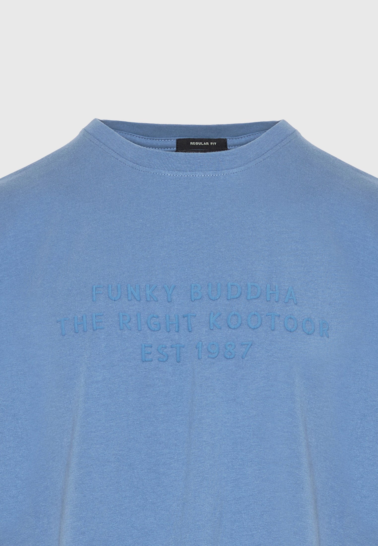 Men's Shirts Funky Buddha Blue