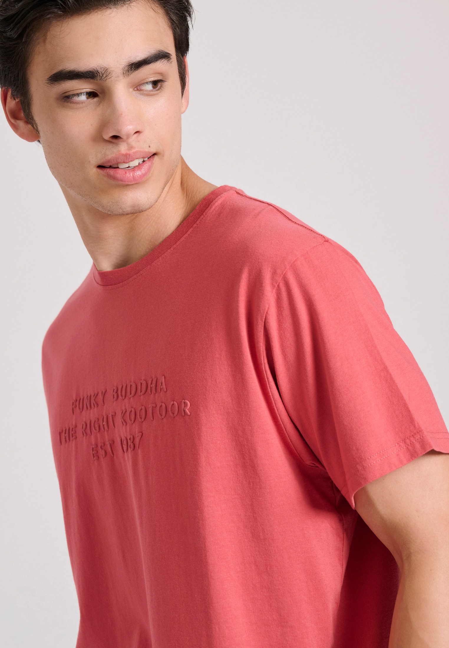 Men's Shirts Funky Buddha Red