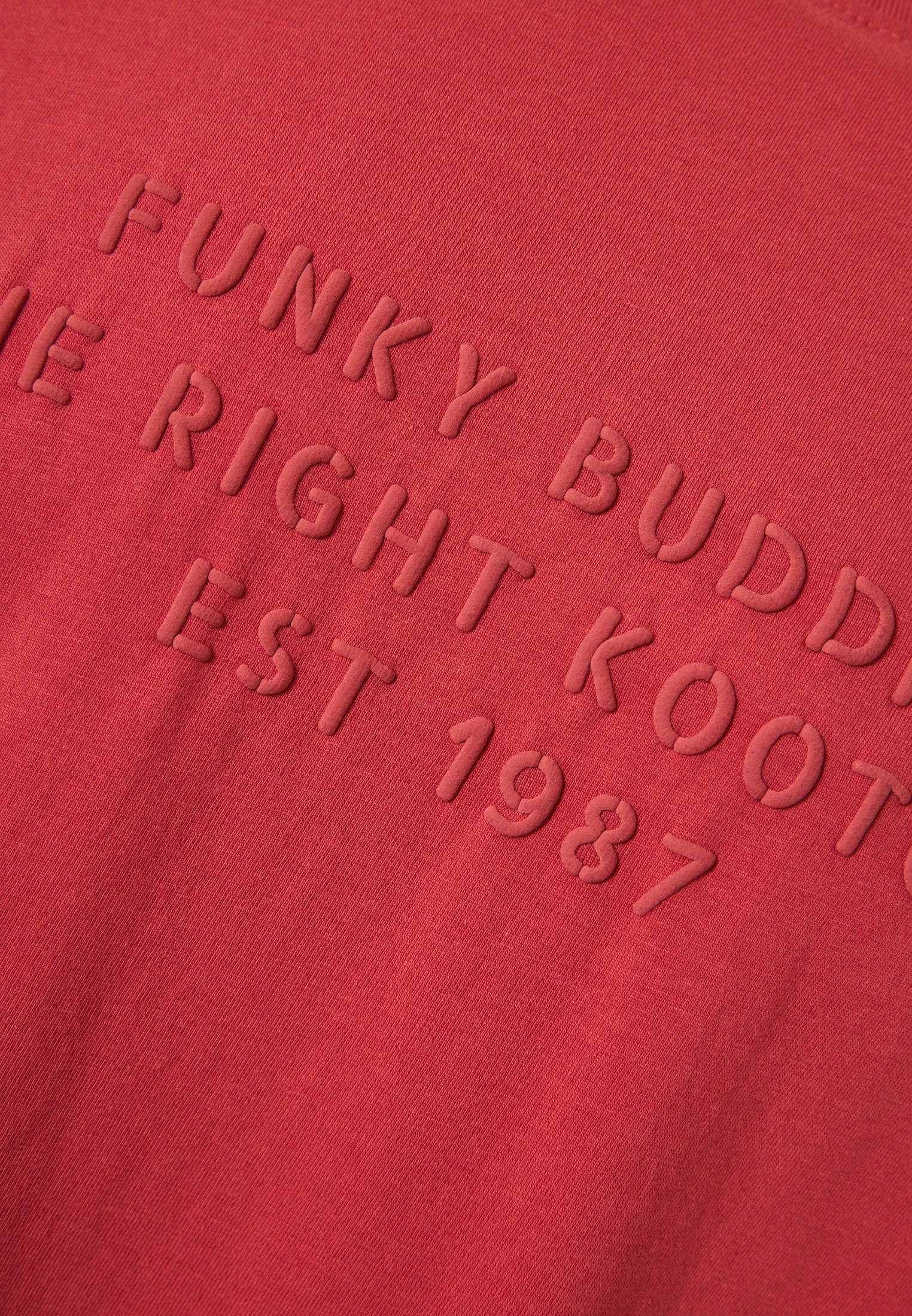 Men's Shirts Funky Buddha Red