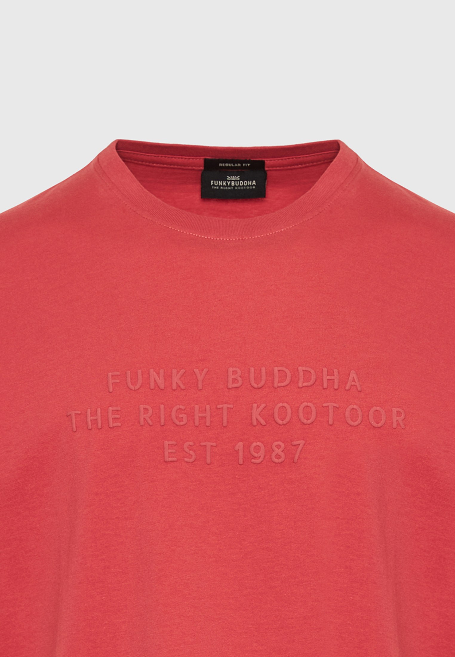 Men's Shirts Funky Buddha Red