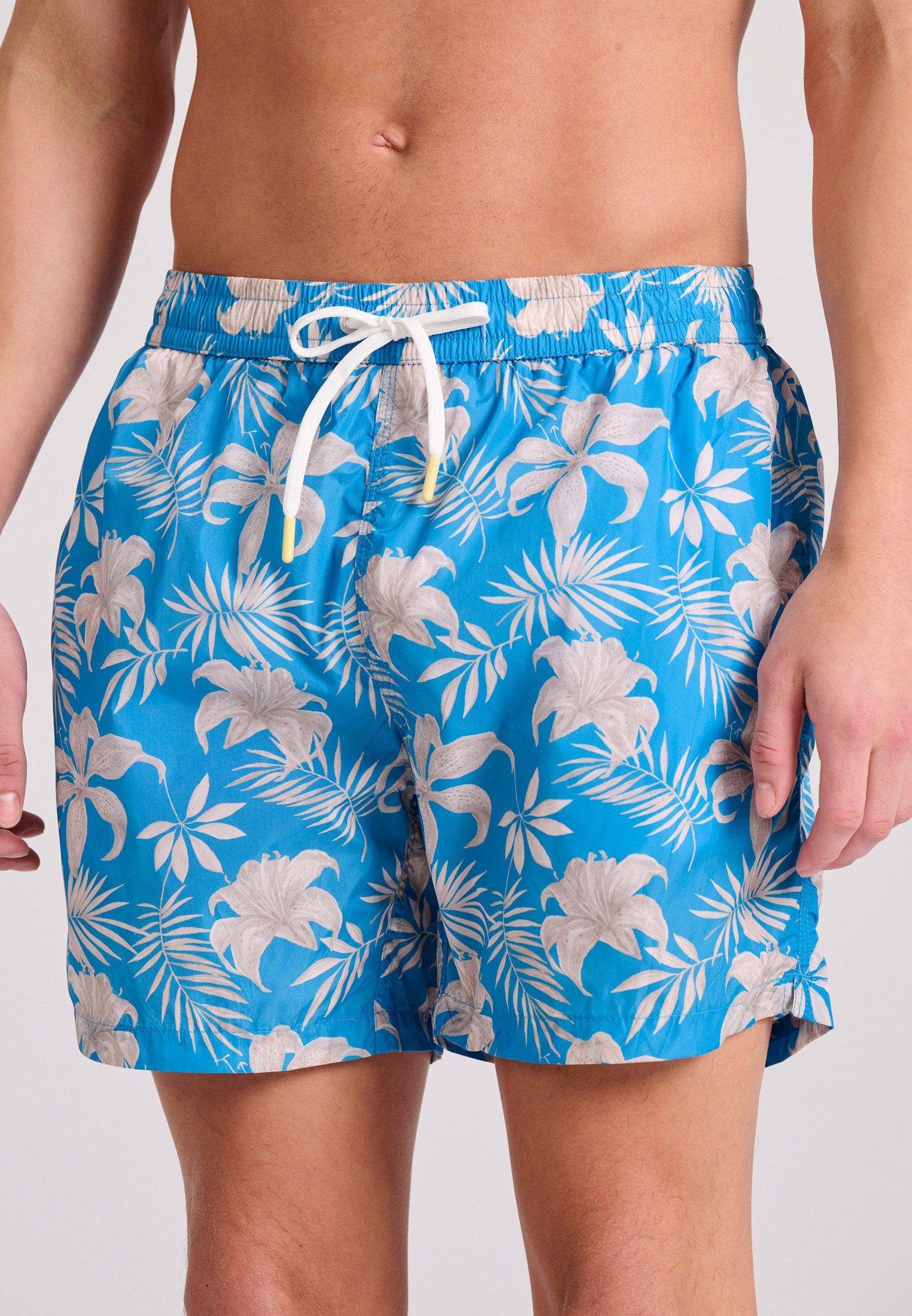 Ανδρικό μαγιό με floral τύπωμα