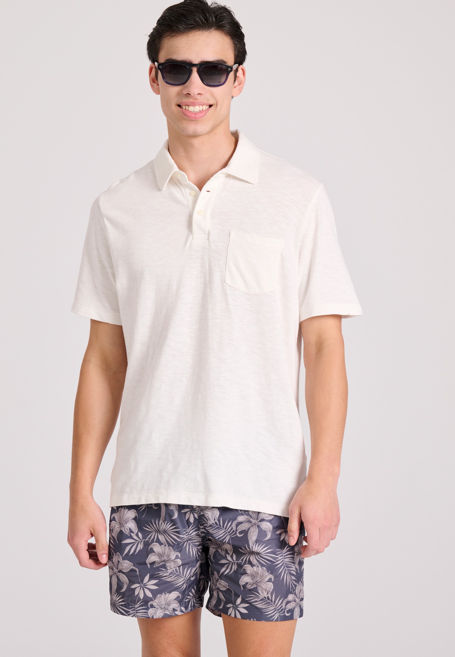 Men's Swim Shorts Funky Buddha Navy