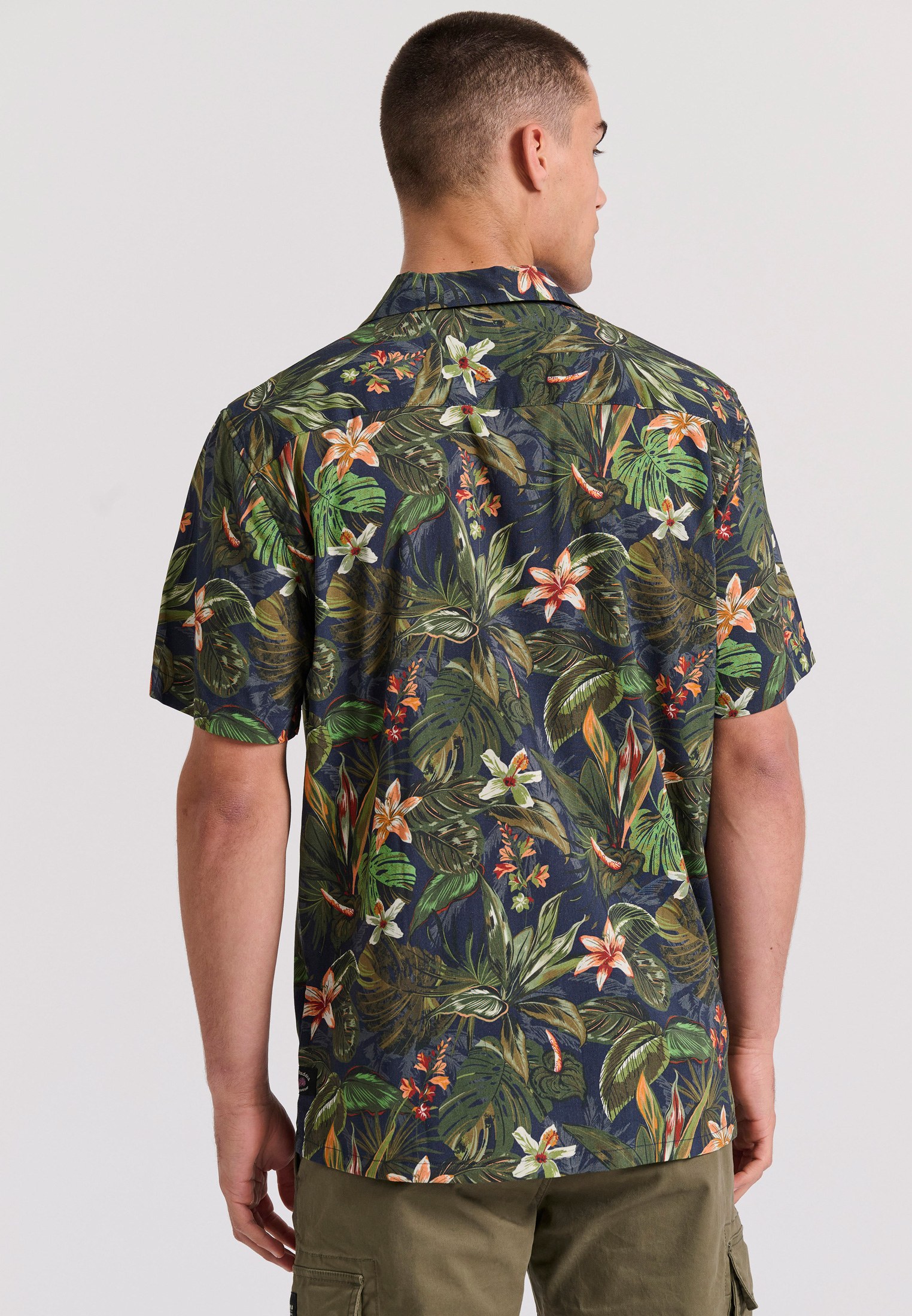 Men's Shirts Funky Buddha Gray