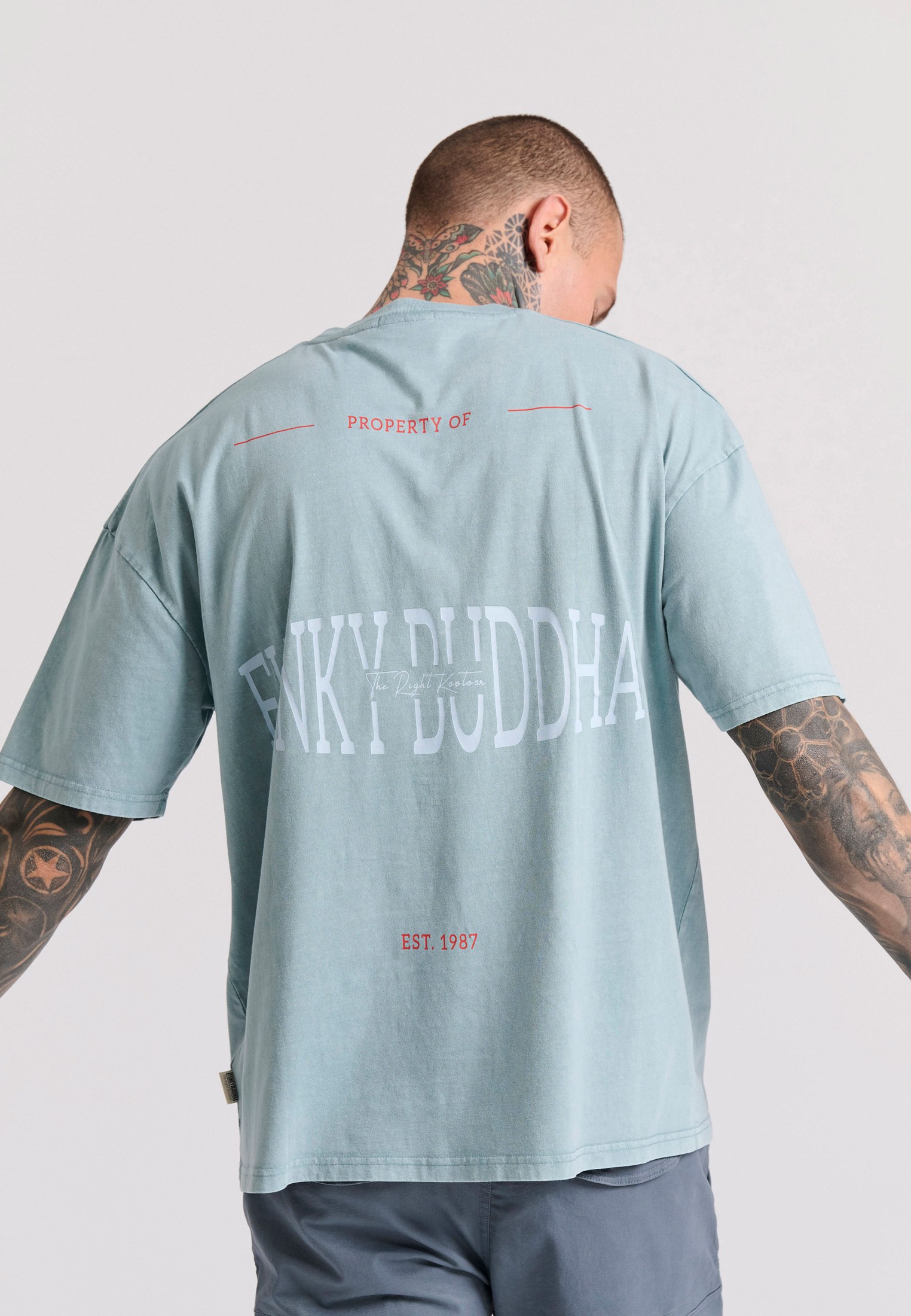 Men's Shirts Funky Buddha Blue