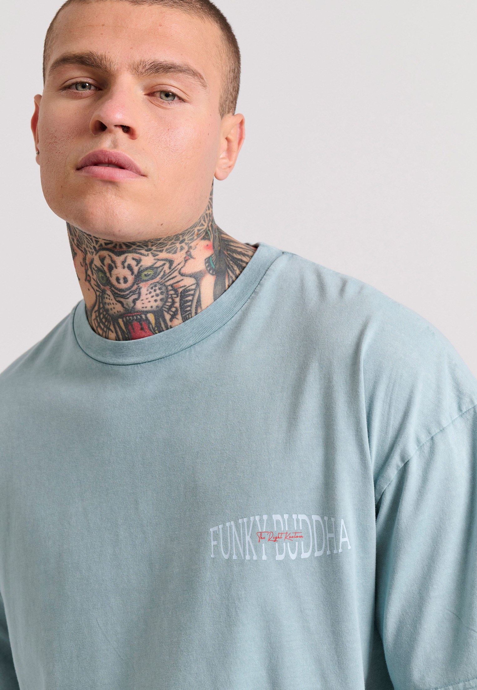 Men's Shirts Funky Buddha Blue