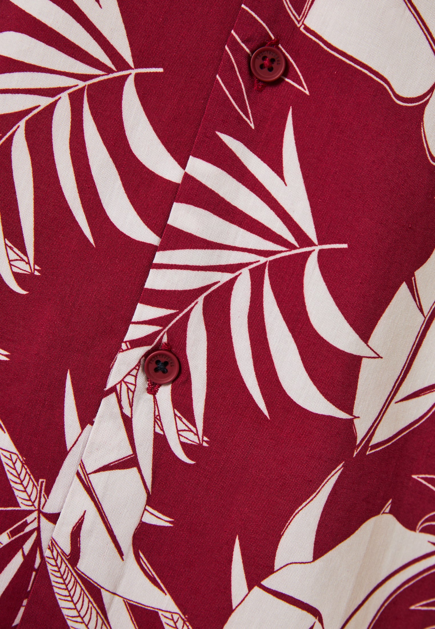 Men's Shirts Funky Buddha Bordeaux