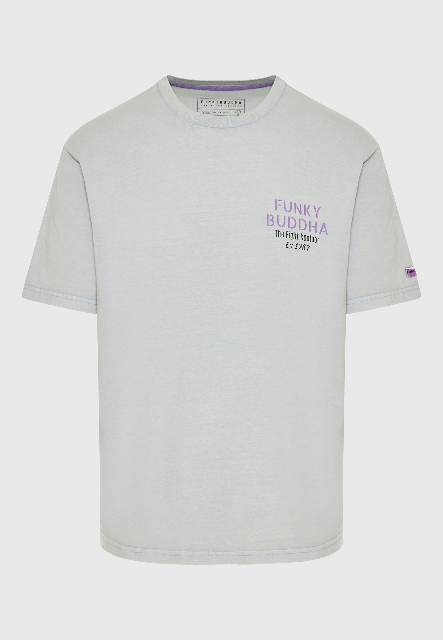 Men's Shirts Funky Buddha Gray