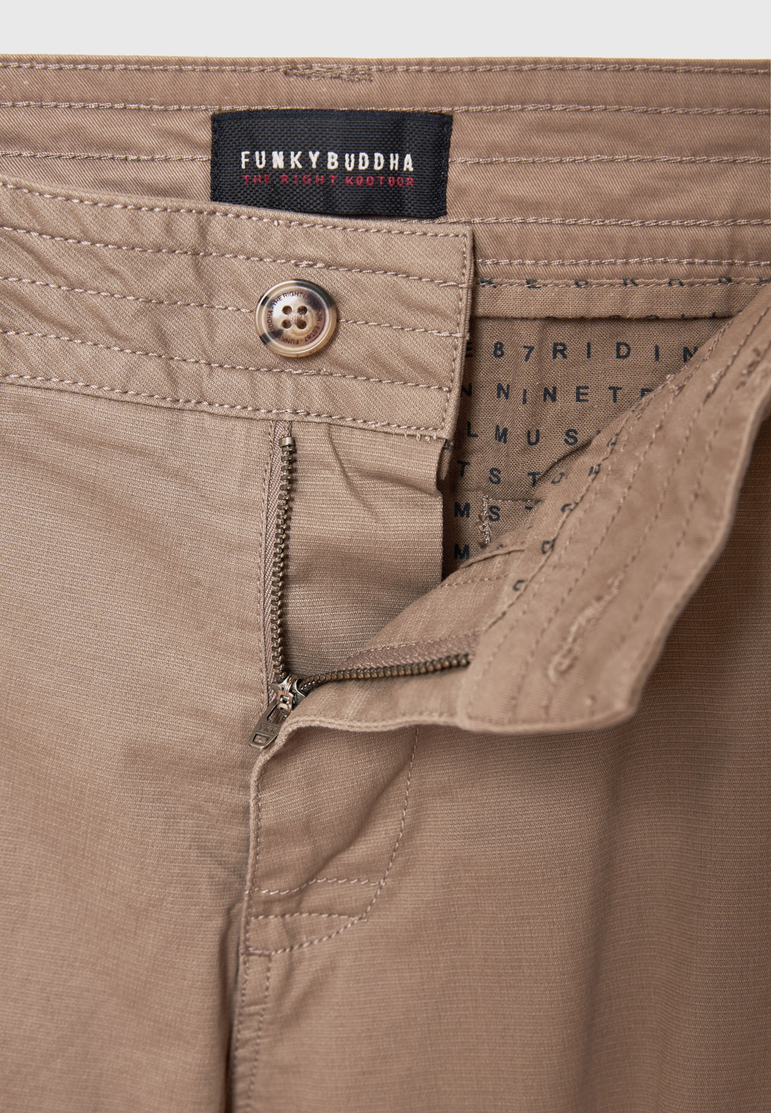 Men's Shorts Funky Buddha Brown