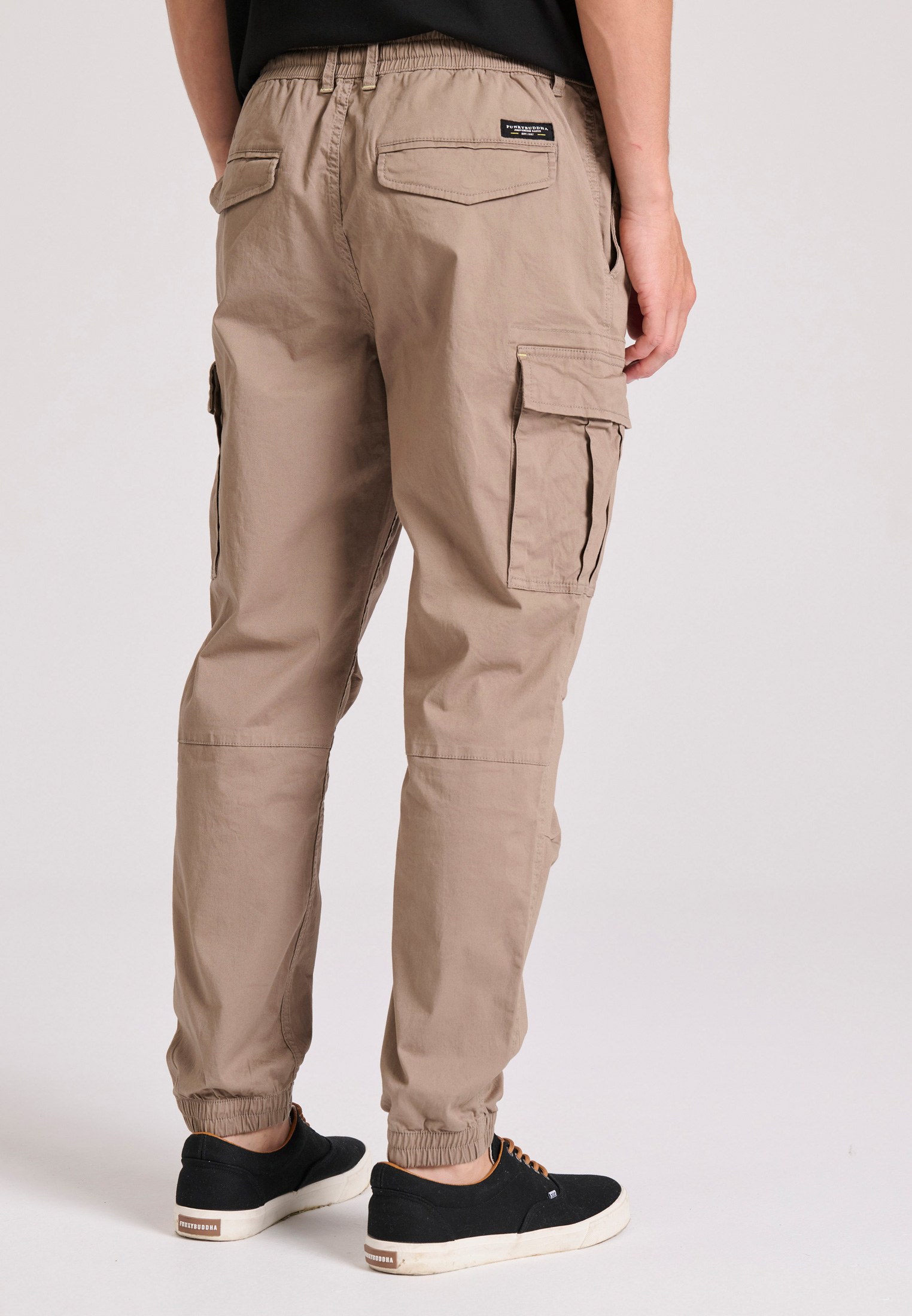 Men's Trousers Funky Buddha Brown
