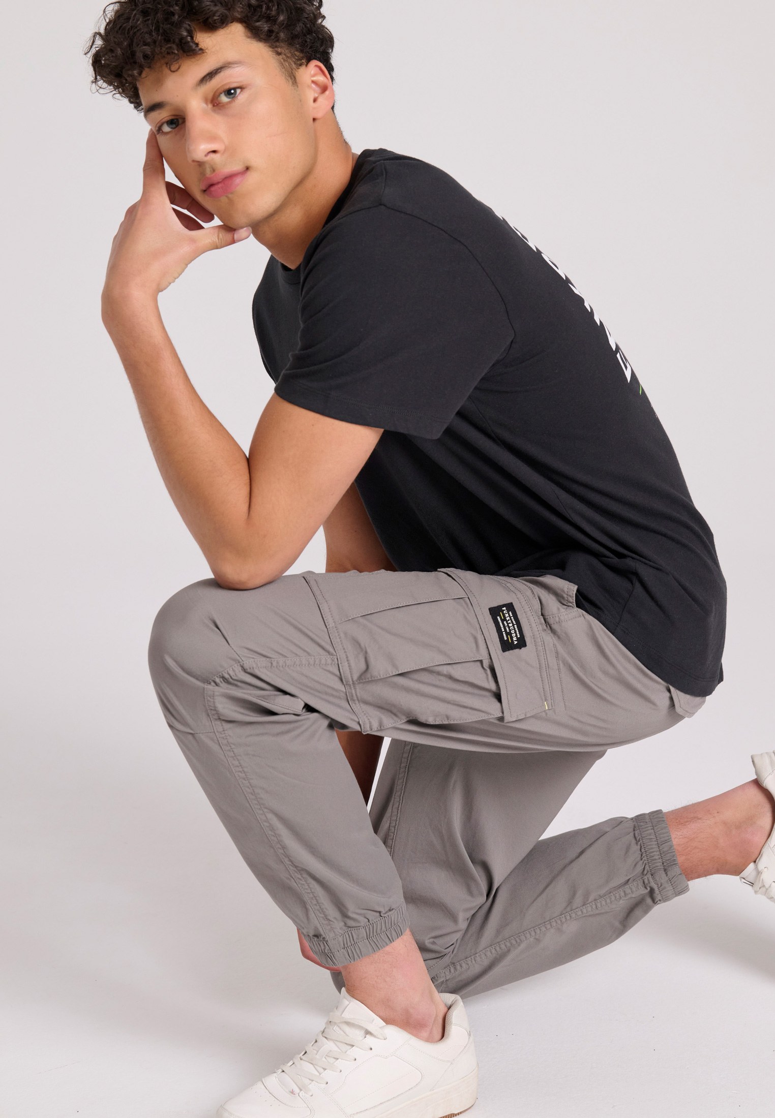 Men's Trousers Funky Buddha Gray