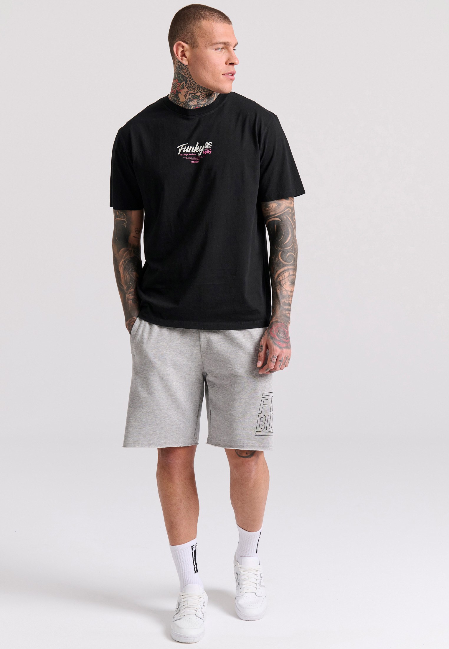 Men's Shirts Funky Buddha Black