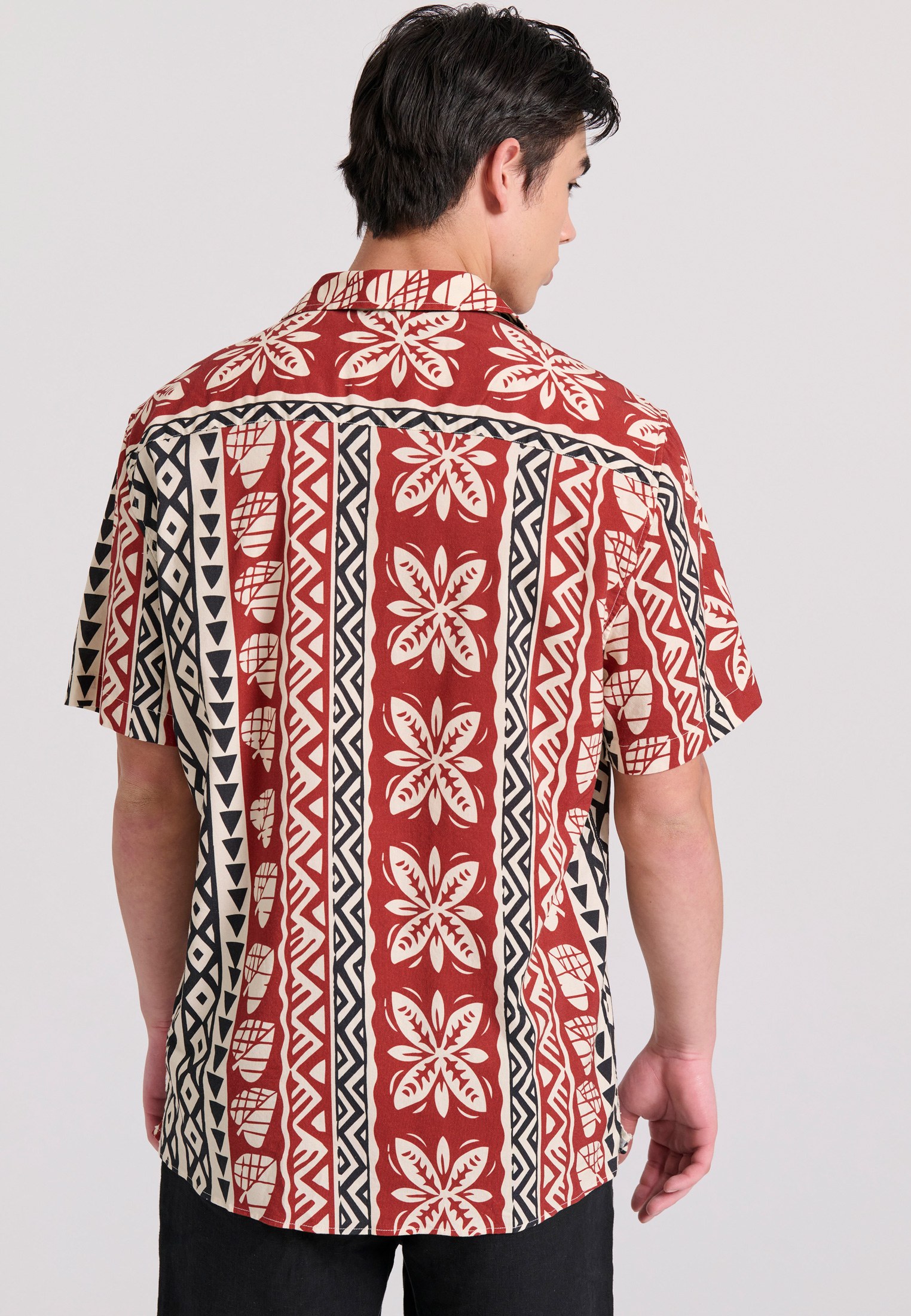 Men's Shirts Funky Buddha Red