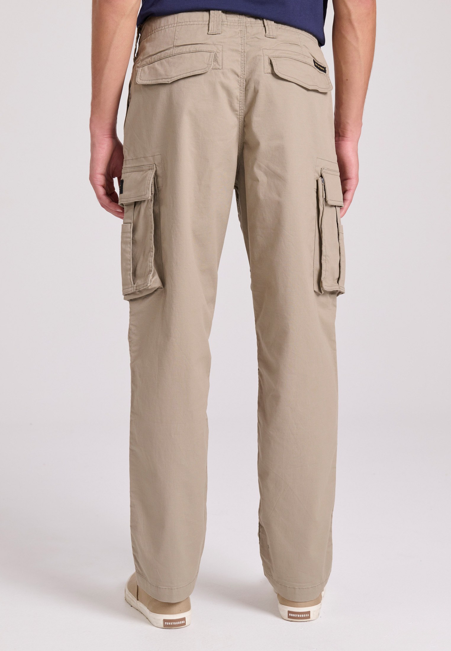 Men's Trousers Funky Buddha Beige