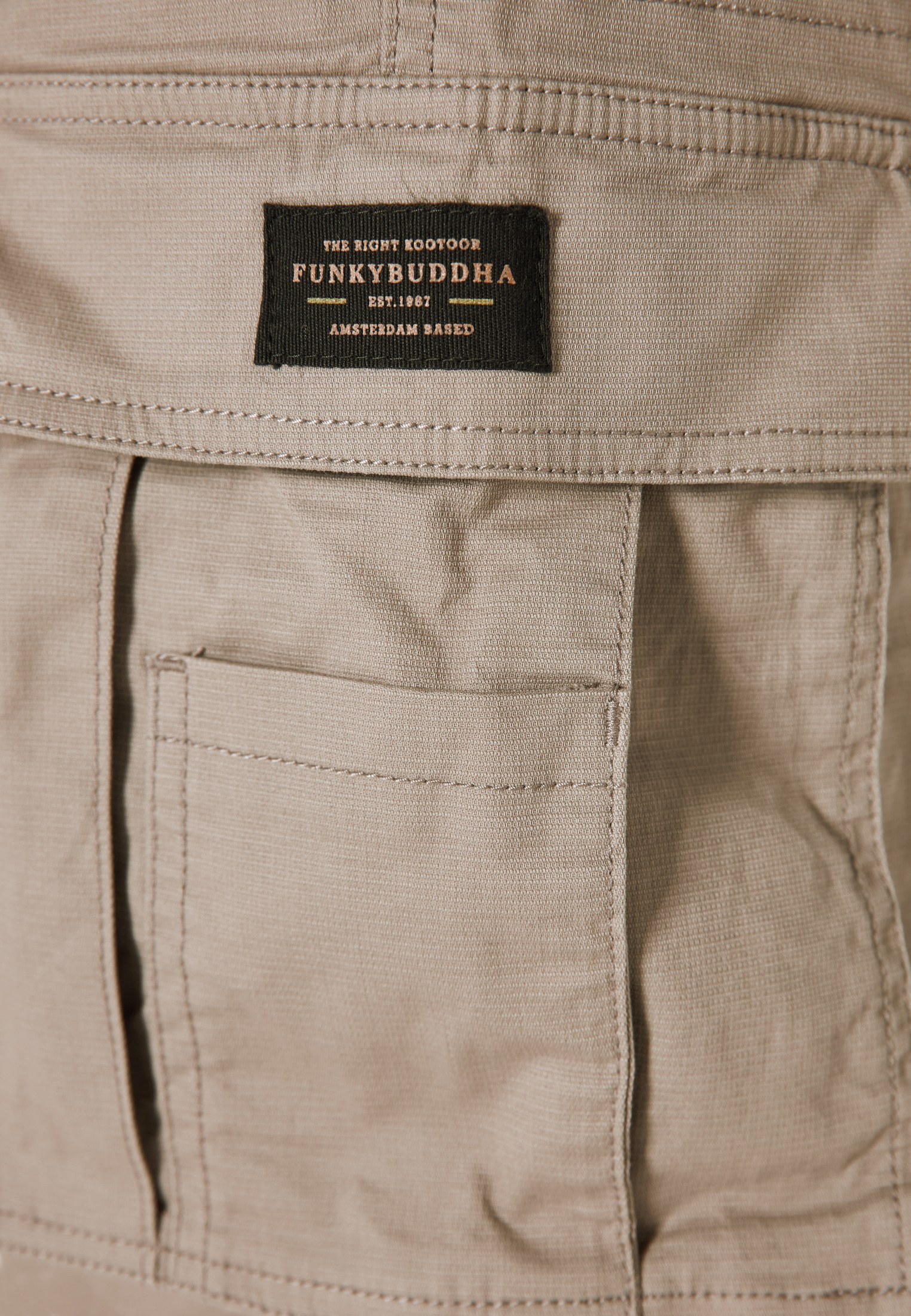Men's Trousers Funky Buddha Beige