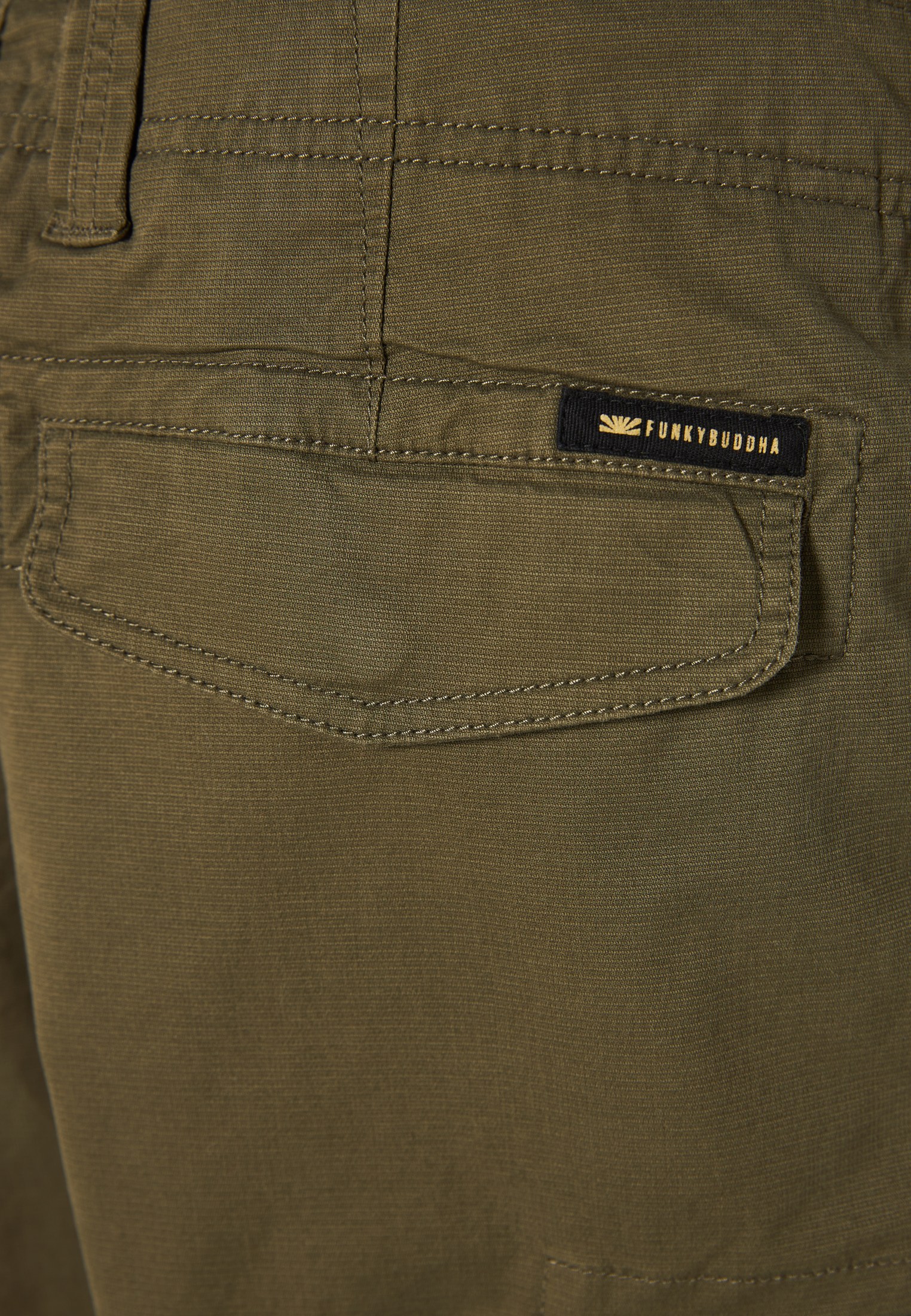 Men's Trousers Funky Buddha Khaki