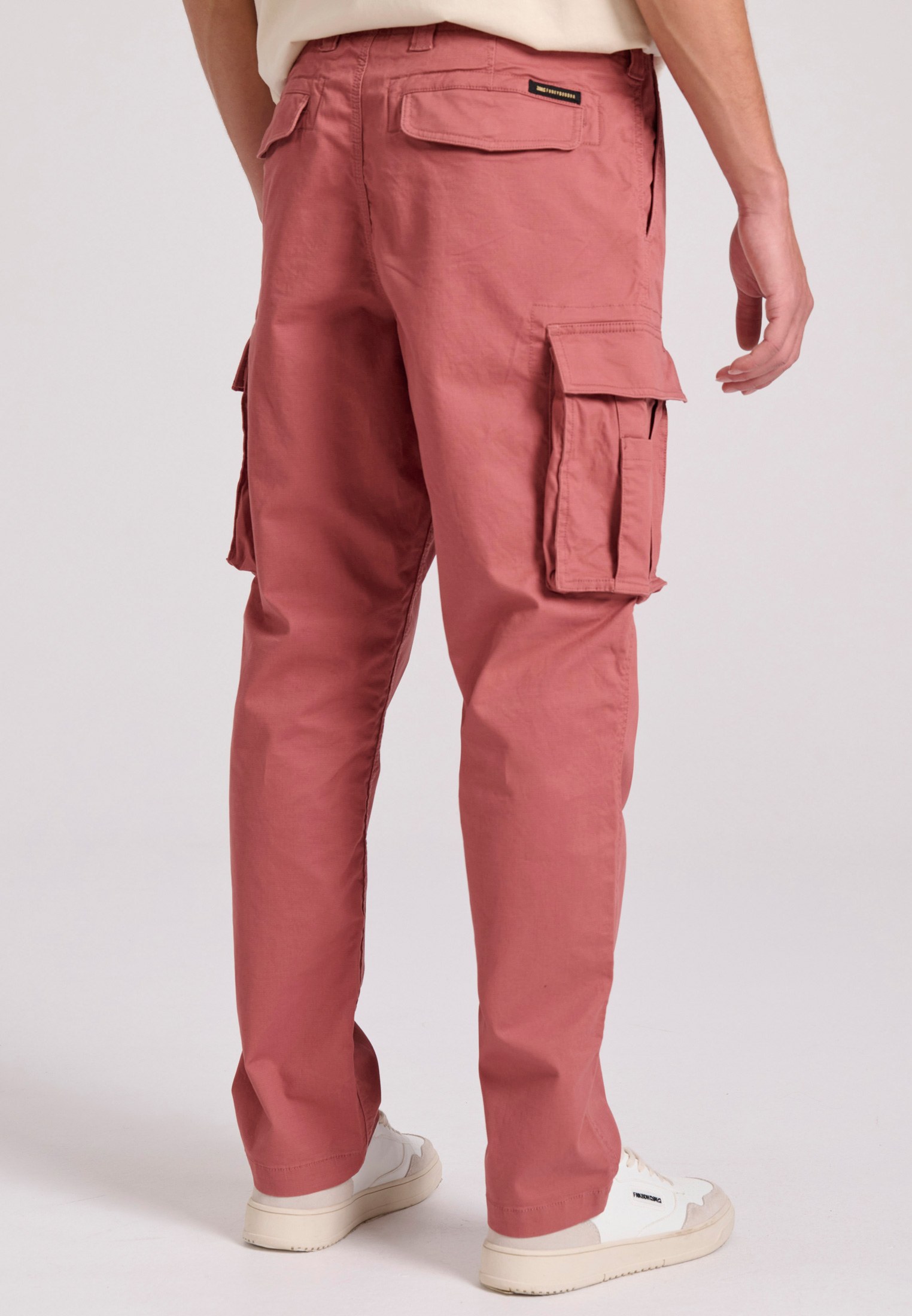 Men's Trousers Funky Buddha Red