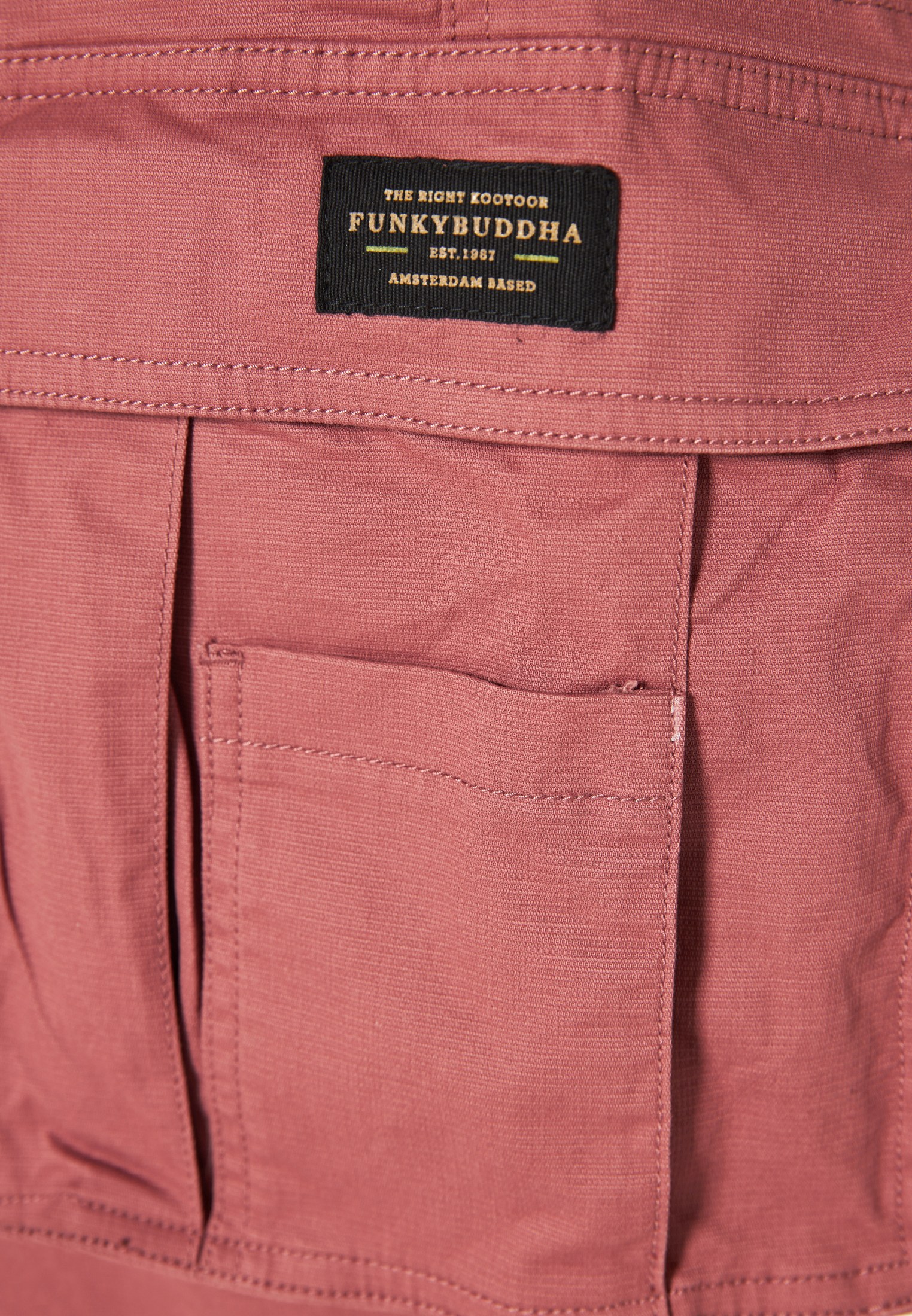 Men's Trousers Funky Buddha Red