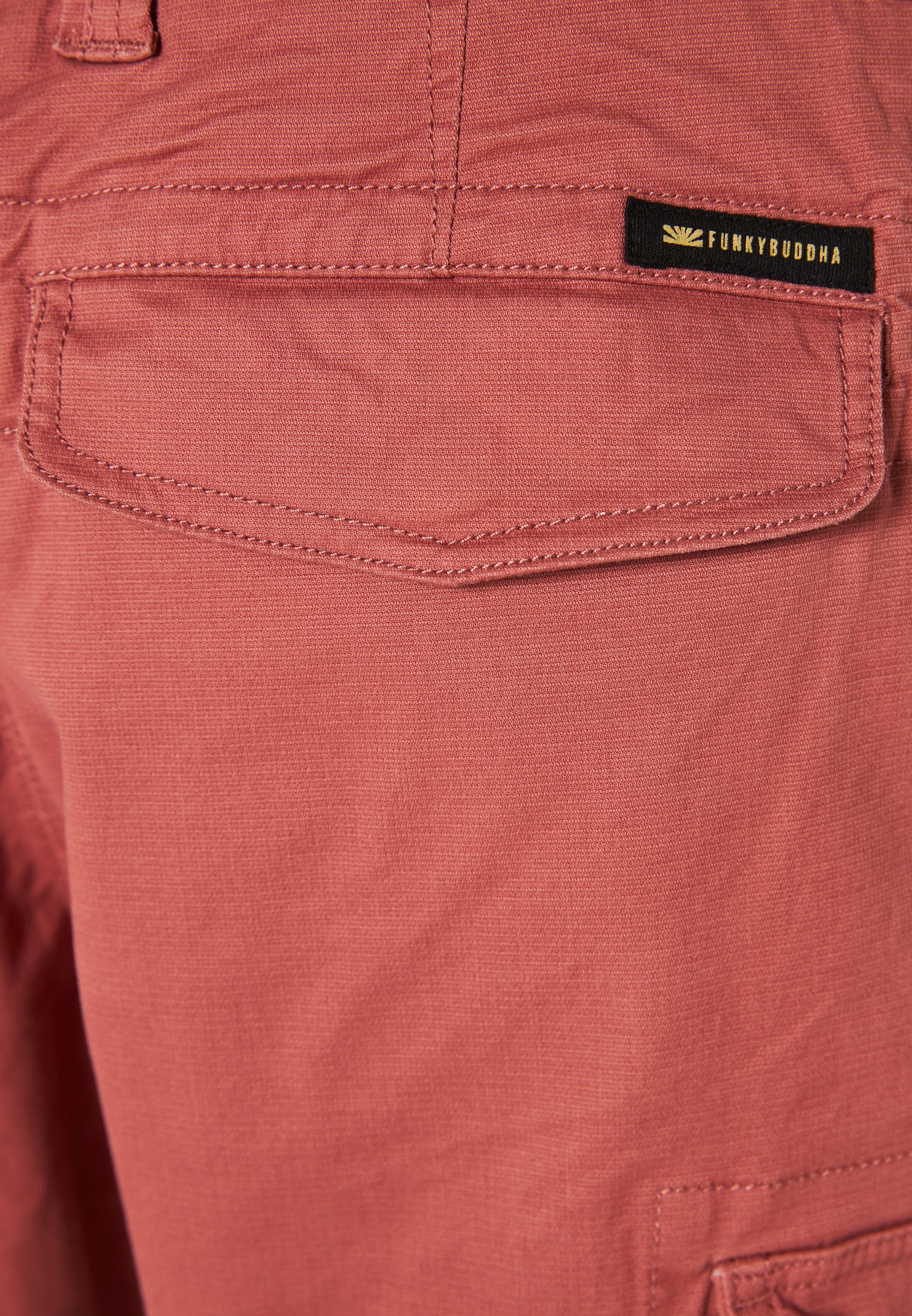 Men's Trousers Funky Buddha Red