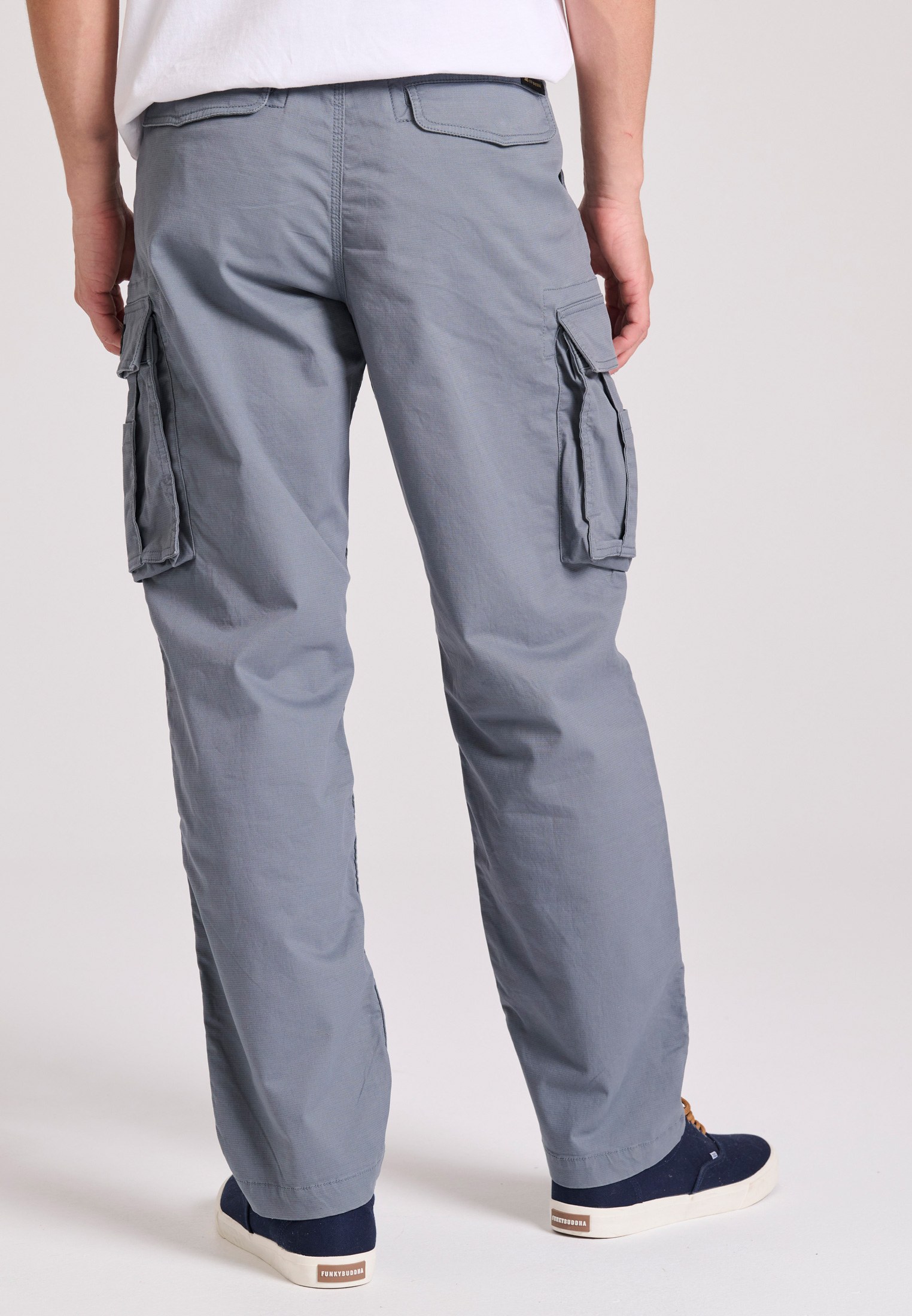 Men's Trousers Funky Buddha Blue