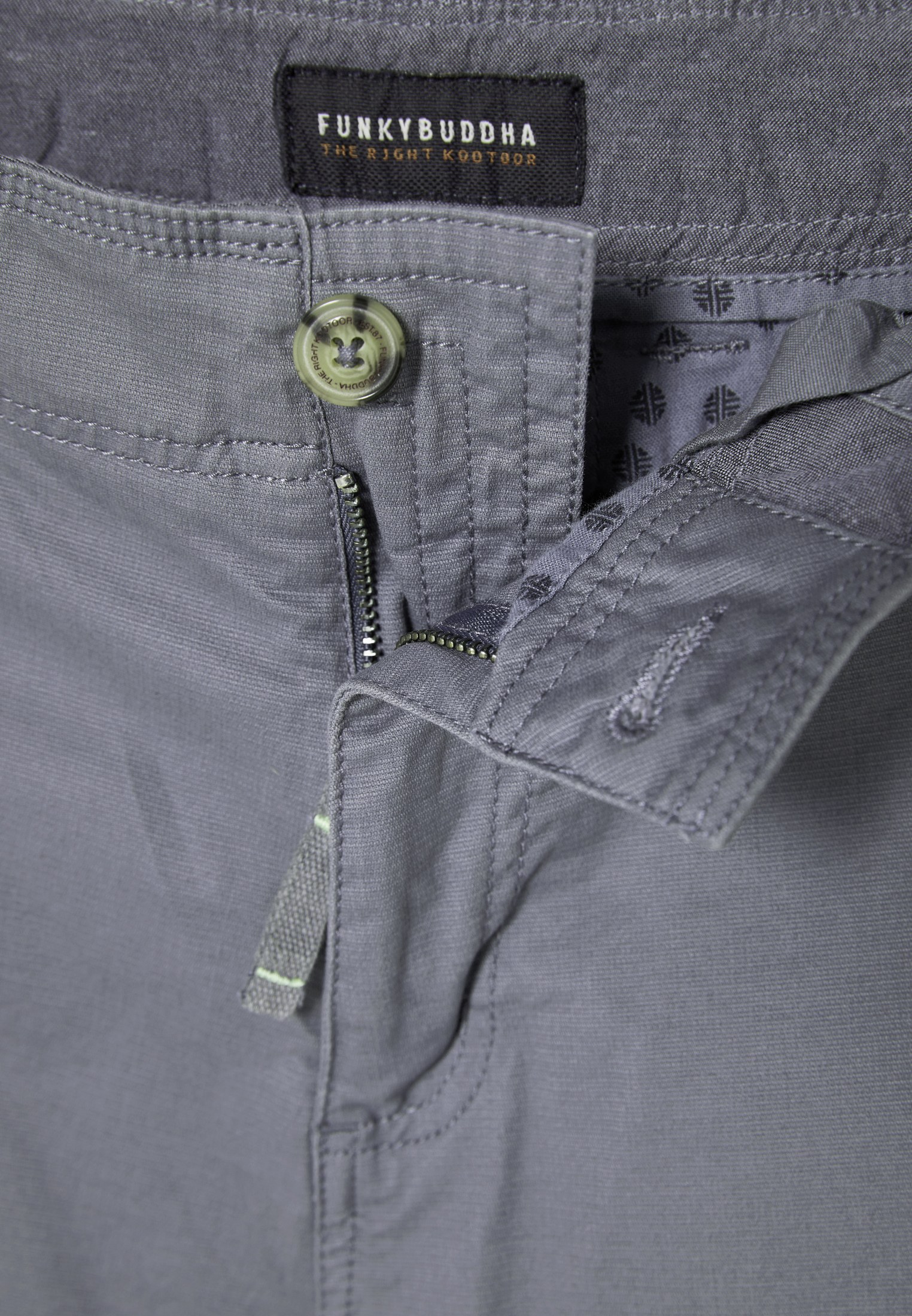 Men's Trousers Funky Buddha Blue