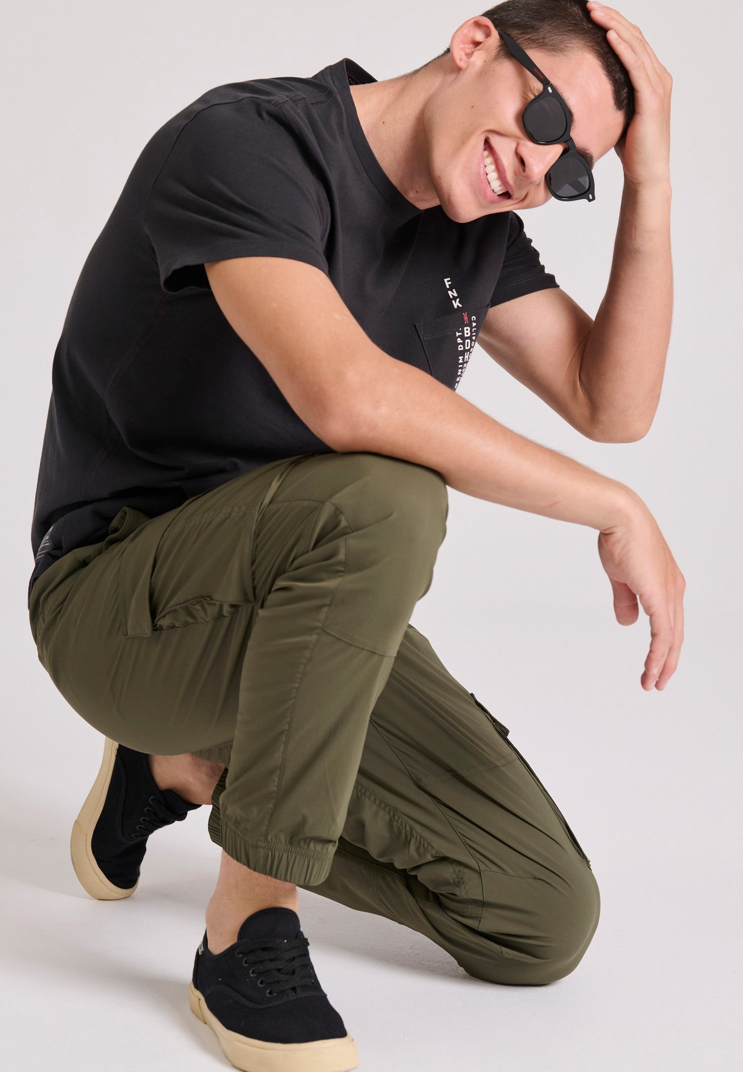 Men's Tracksuits Funky Buddha Khaki