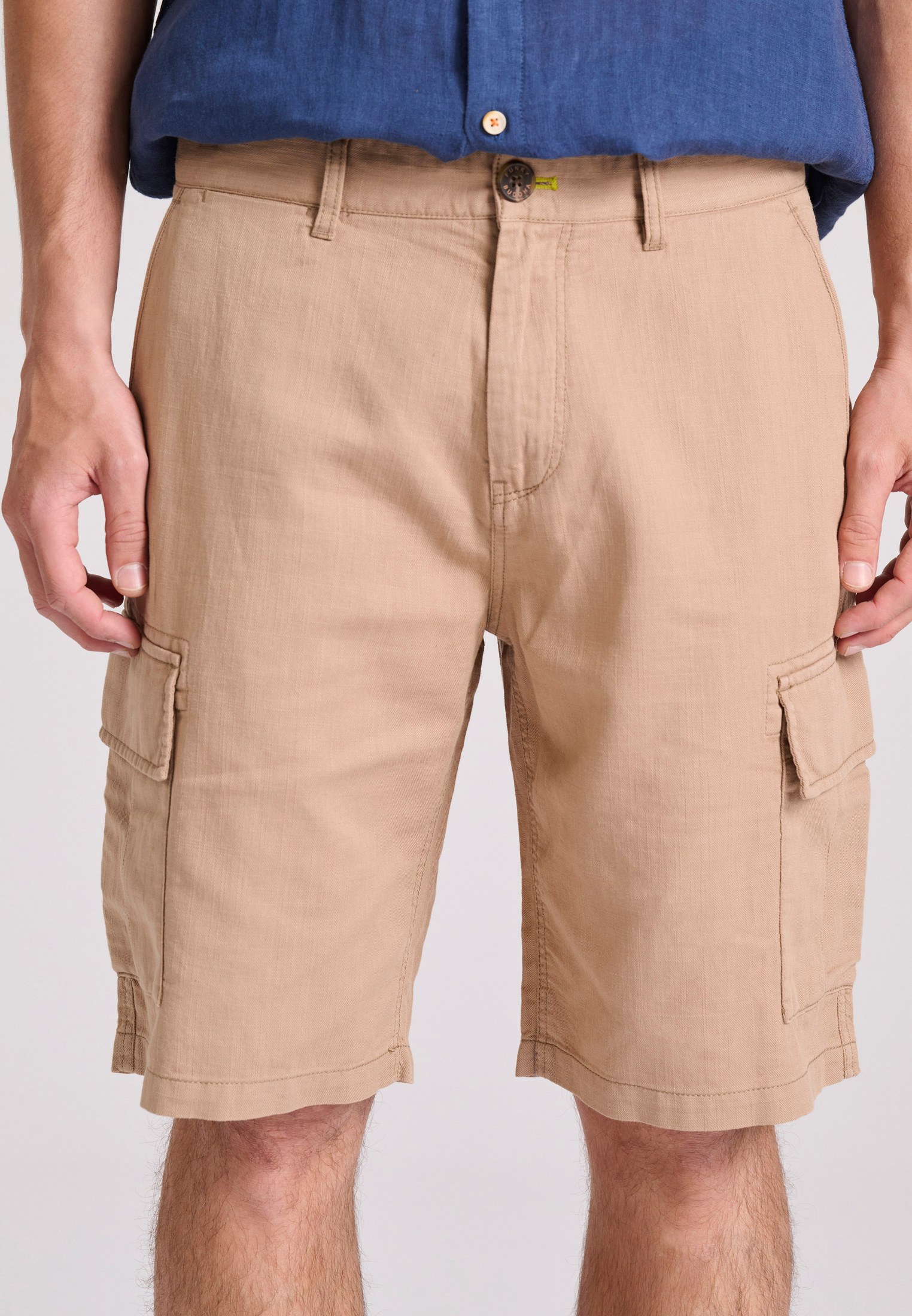 Men's Shorts Funky Buddha Beige