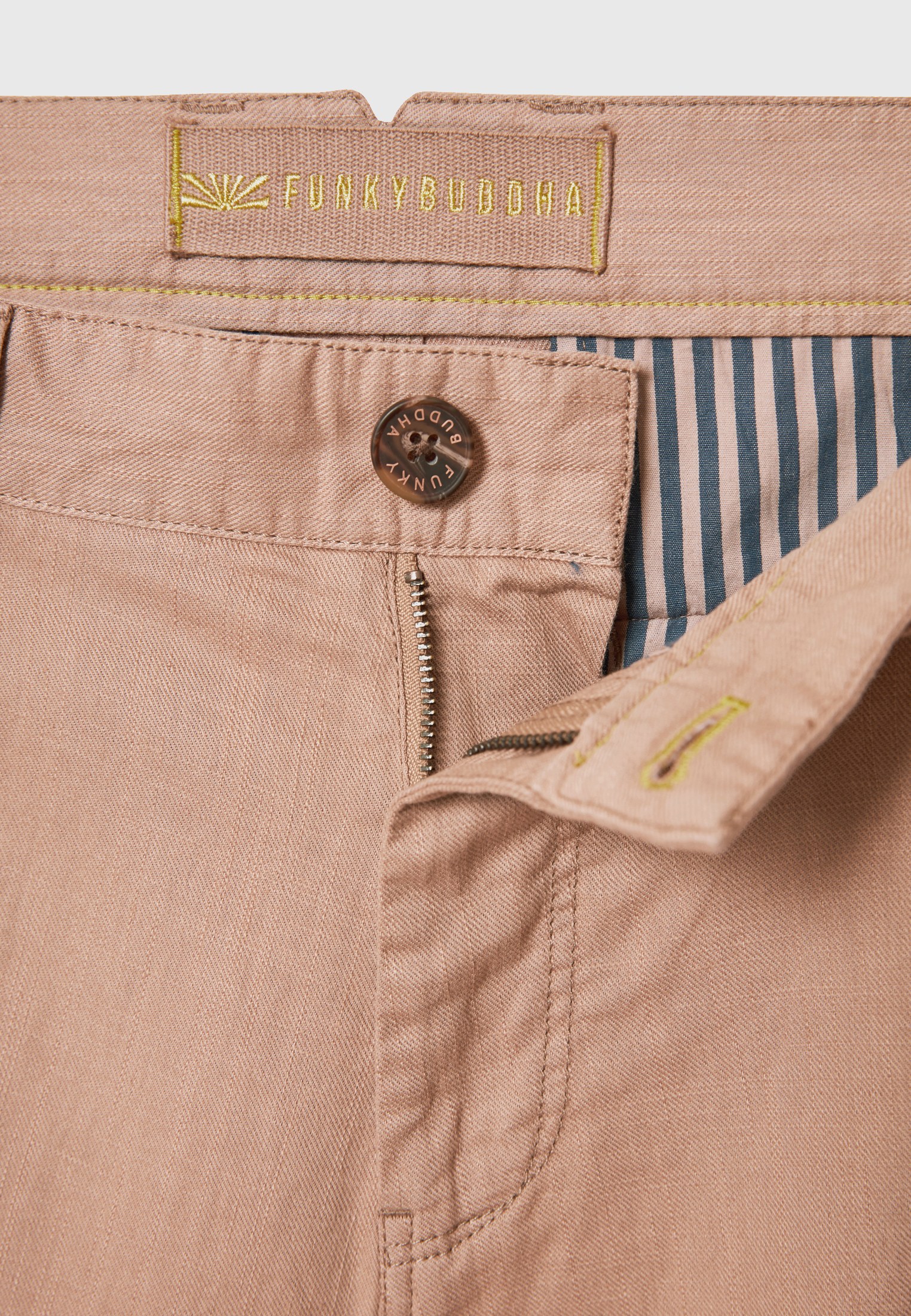 Men's Shorts Funky Buddha Beige