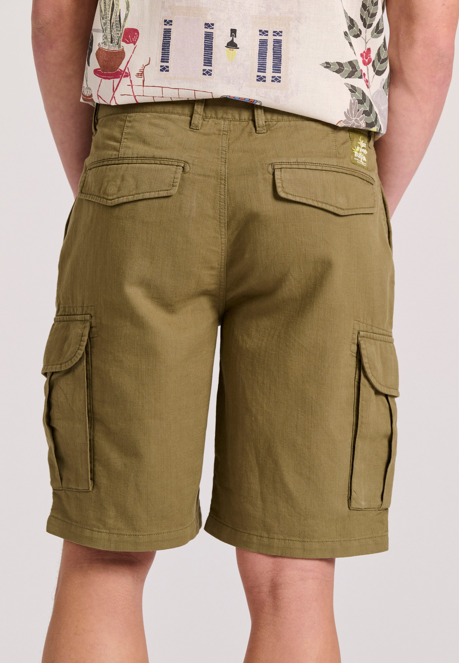 Men's Shorts Funky Buddha Khaki