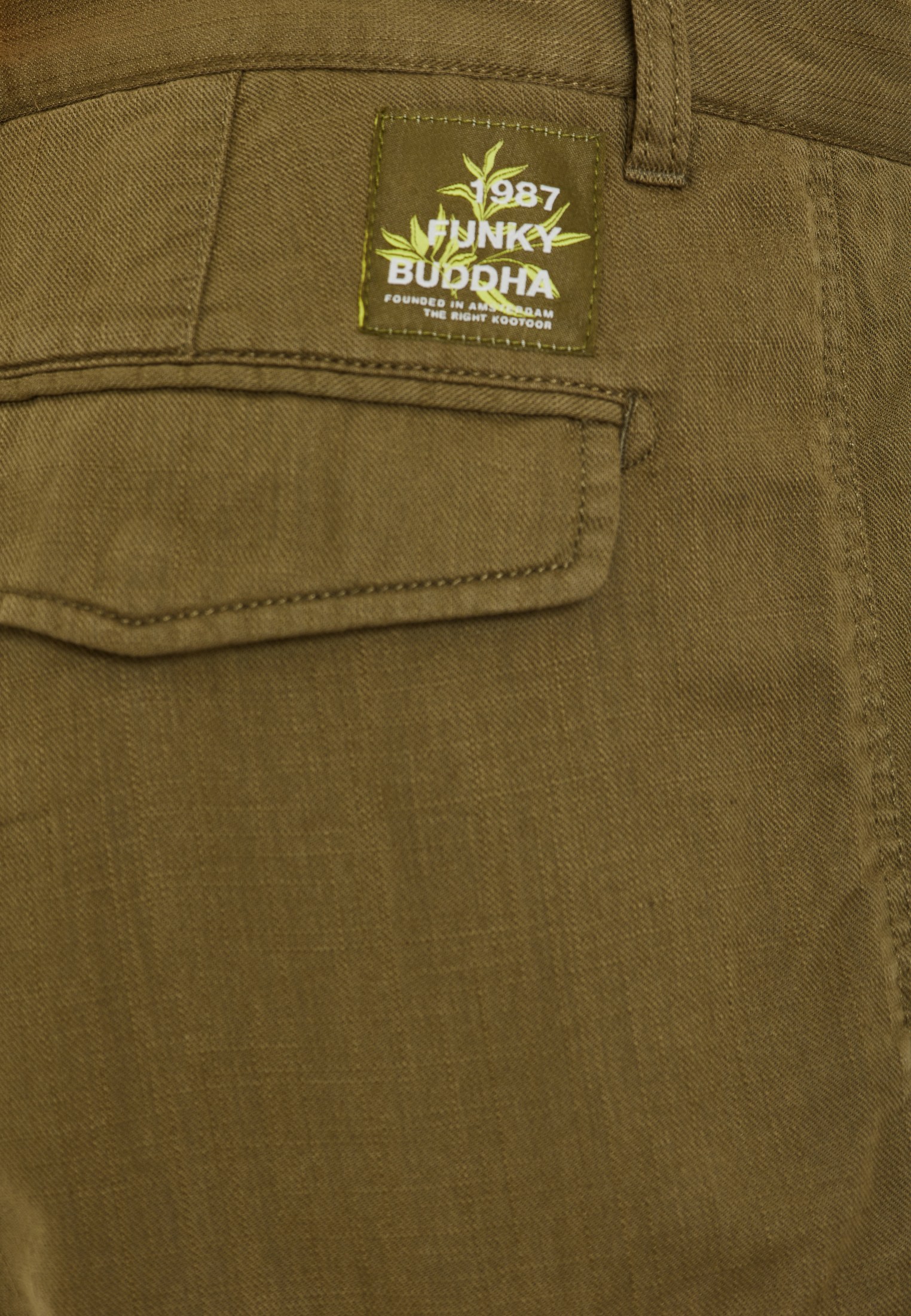 Men's Shorts Funky Buddha Khaki