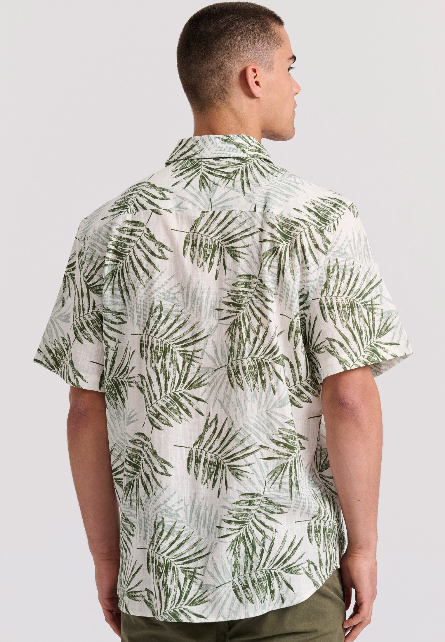 Men's Shirts Funky Buddha White