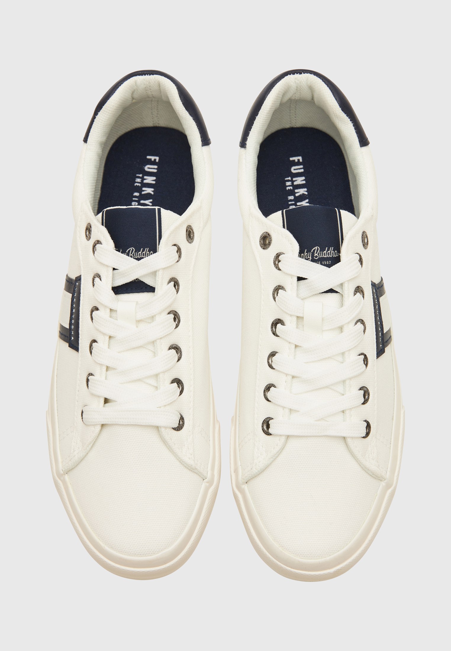 Men's Sneakers Funky Buddha White