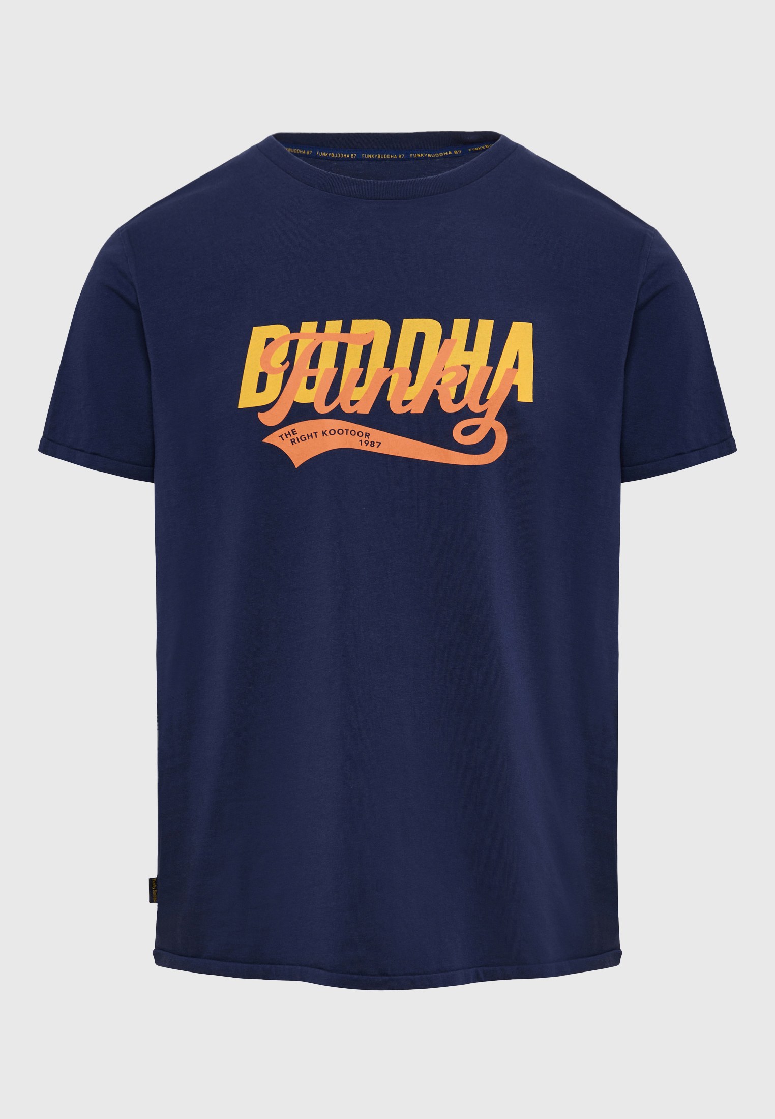 Men's Shirts Funky Buddha Navy