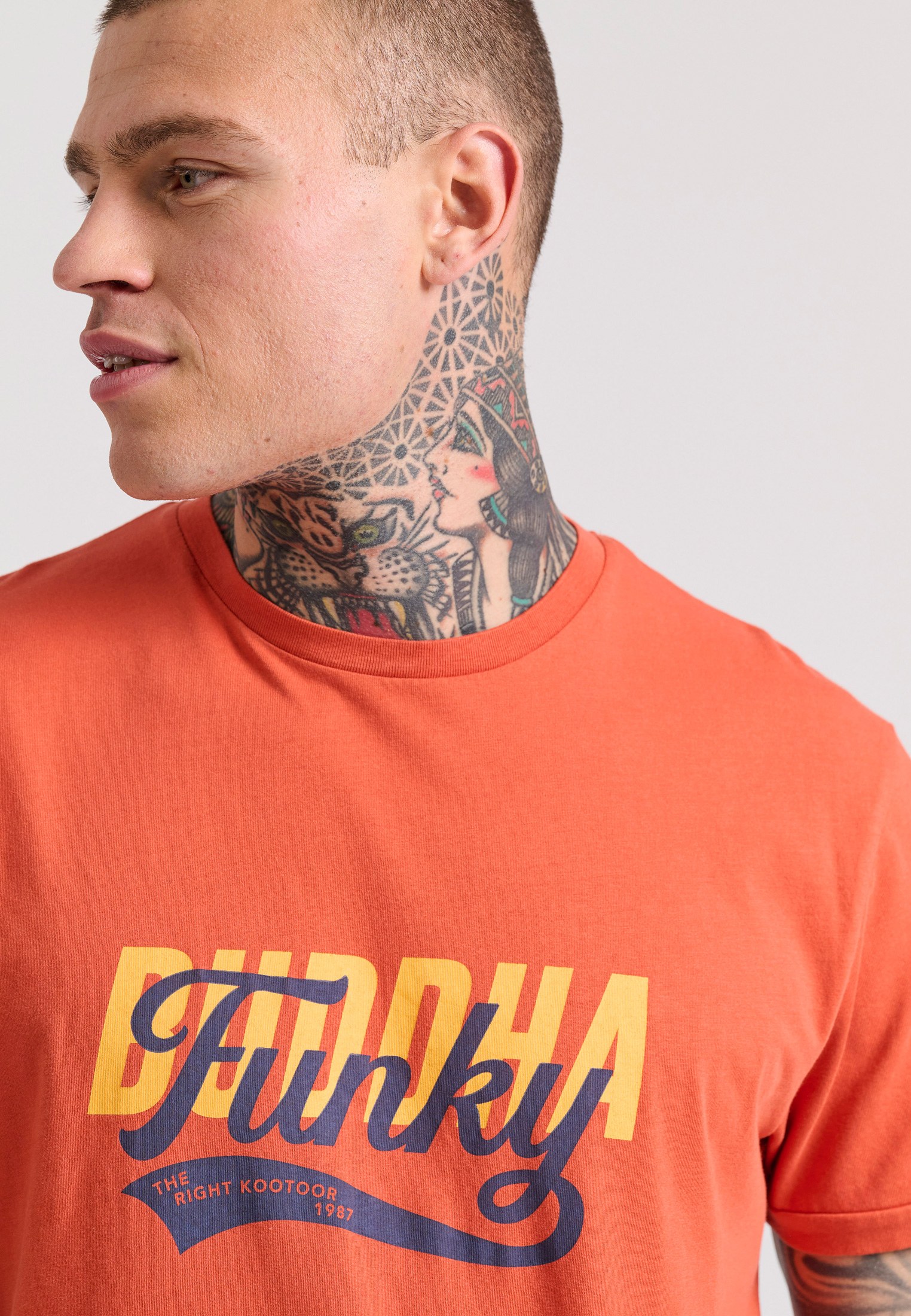 Men's Shirts Funky Buddha Red