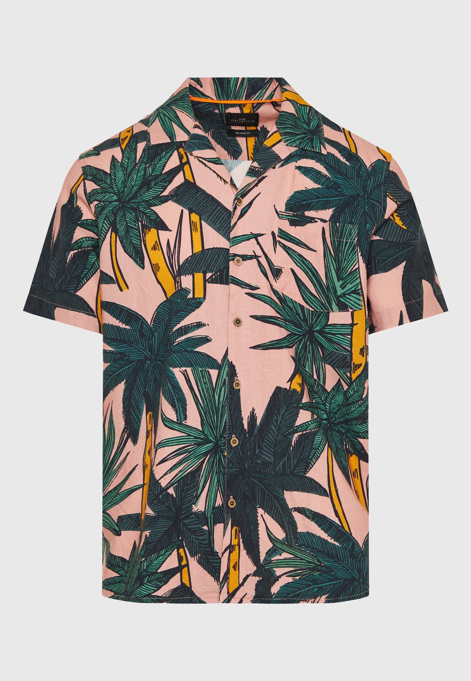 Men's Shirts Funky Buddha Pink